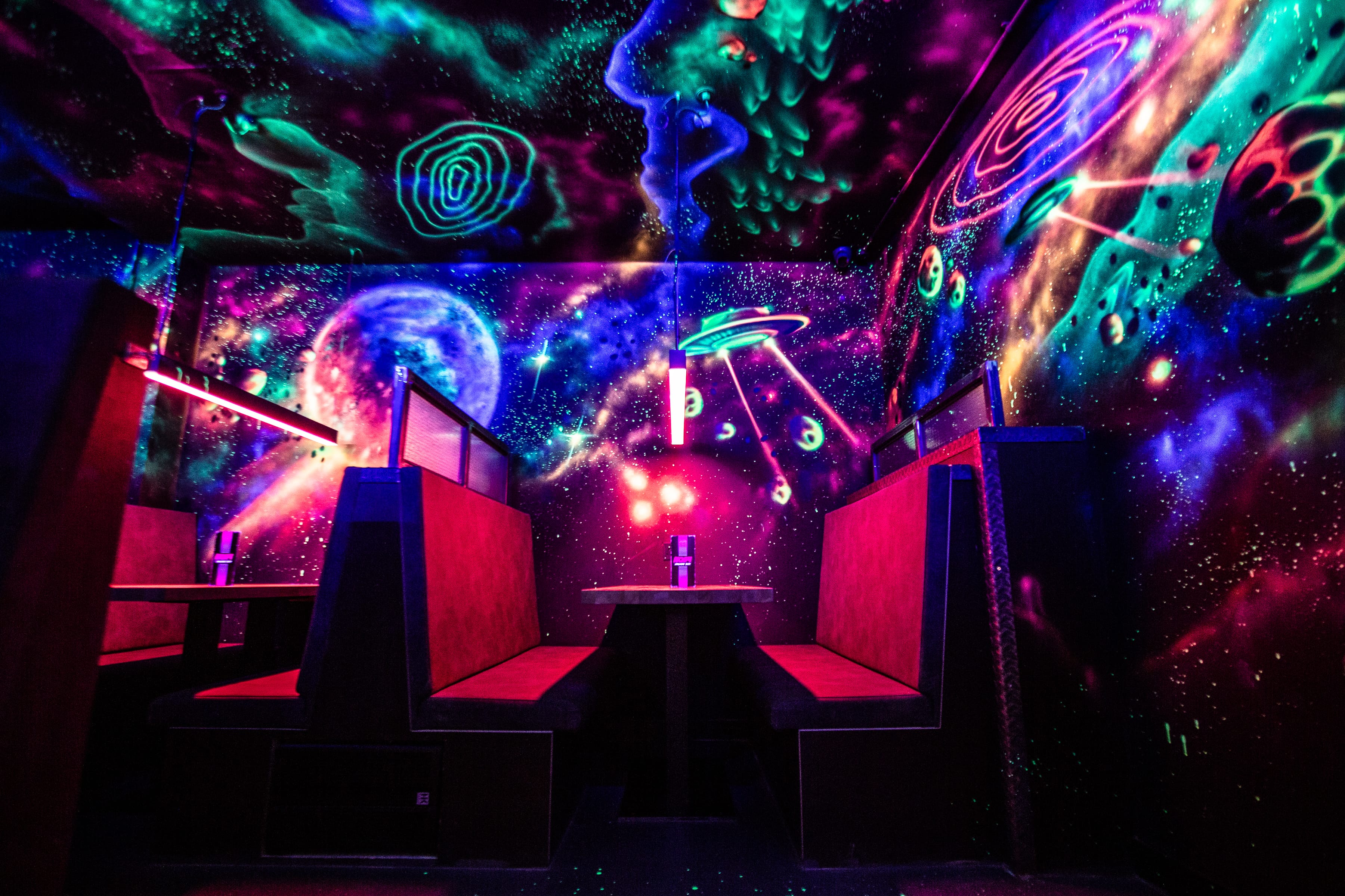 Photo of NQ64 Soho, DJ Den & Raised Booths