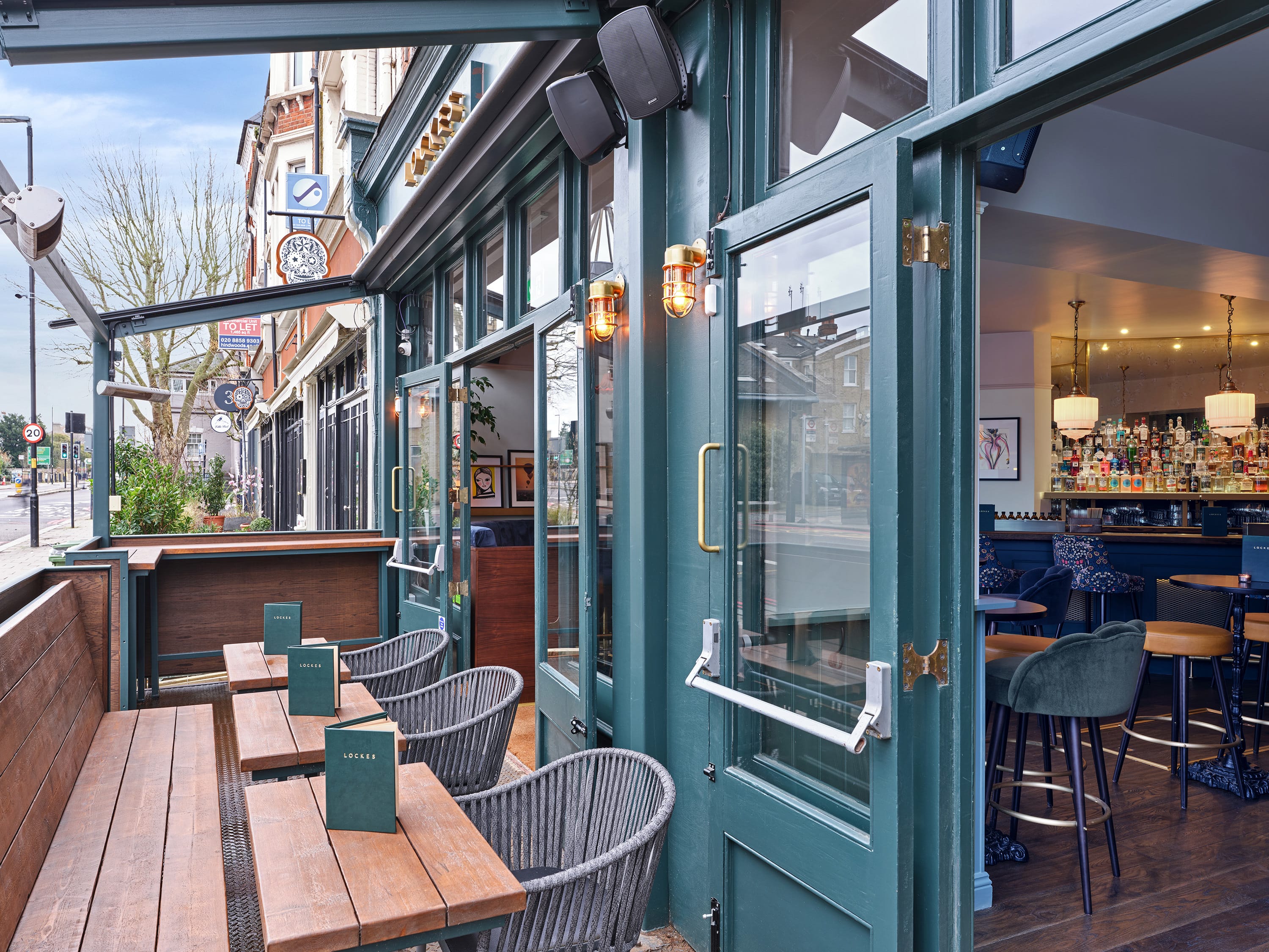 Photo of LOCKES Bar Battersea Rise, Cosy Corner For 30 Guests