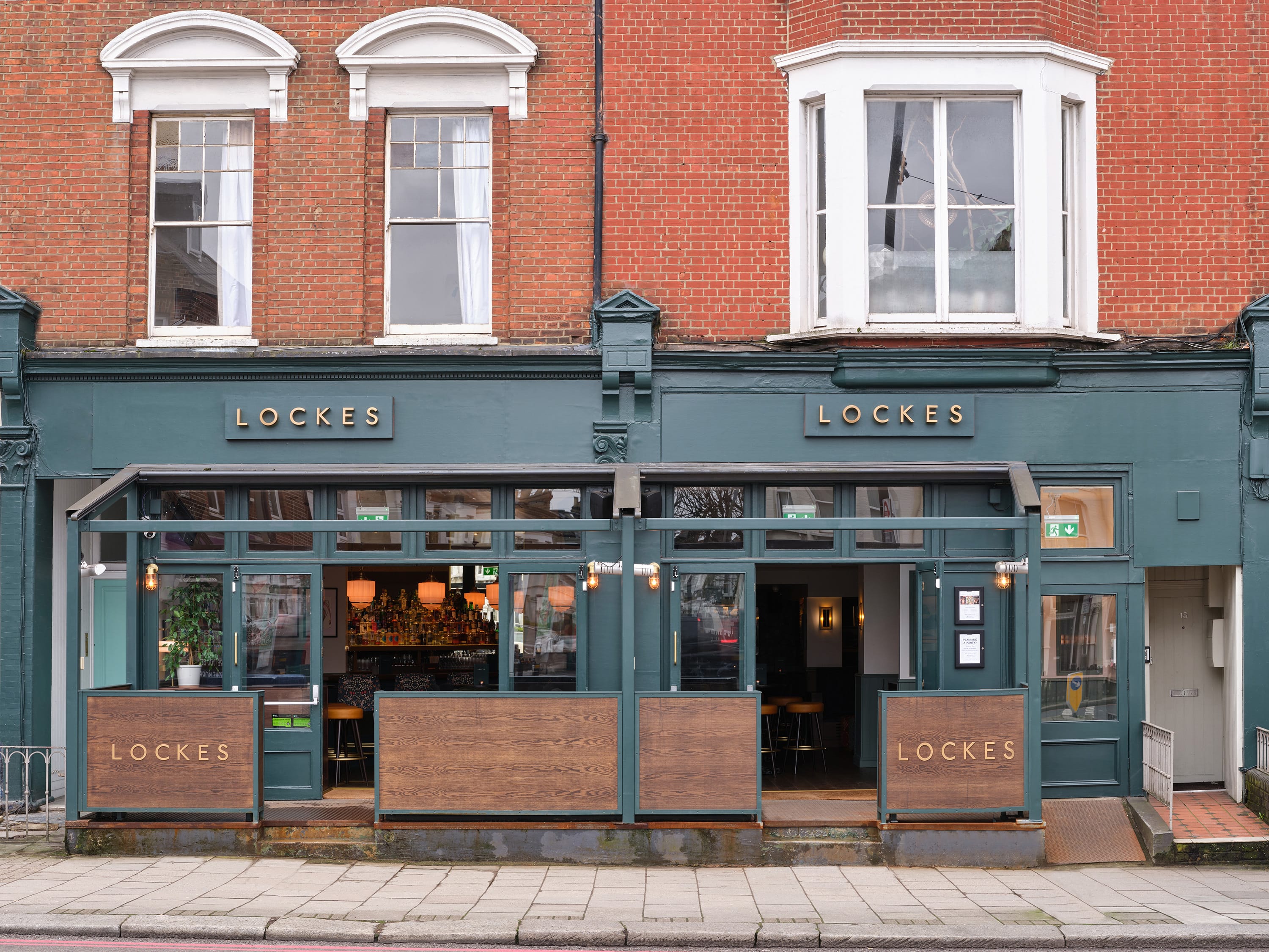 Photo of LOCKES Bar Battersea Rise, Cosy Corner For 30 Guests