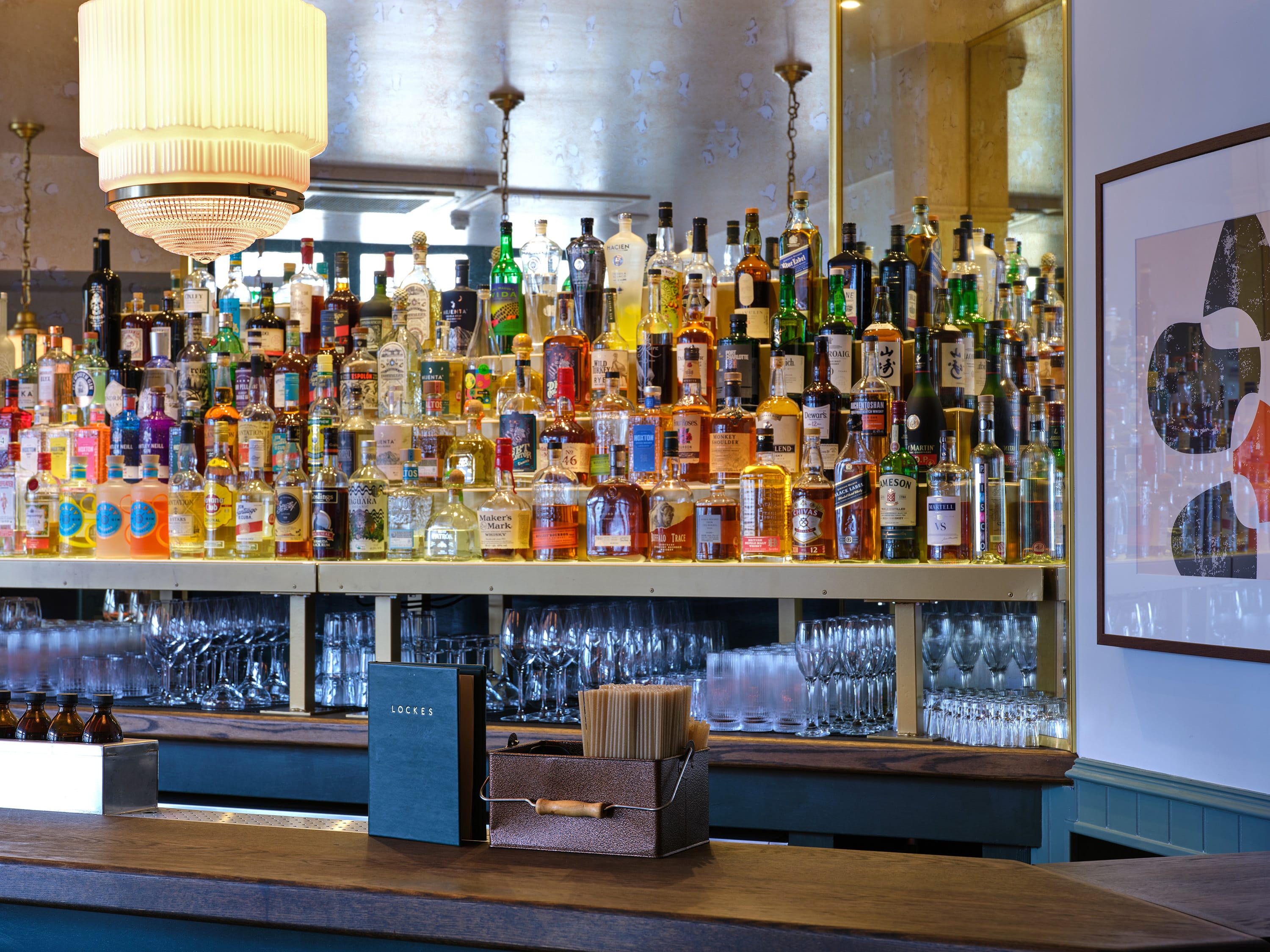 Photo of LOCKES Bar Battersea Rise, Cosy Corner For 30 Guests