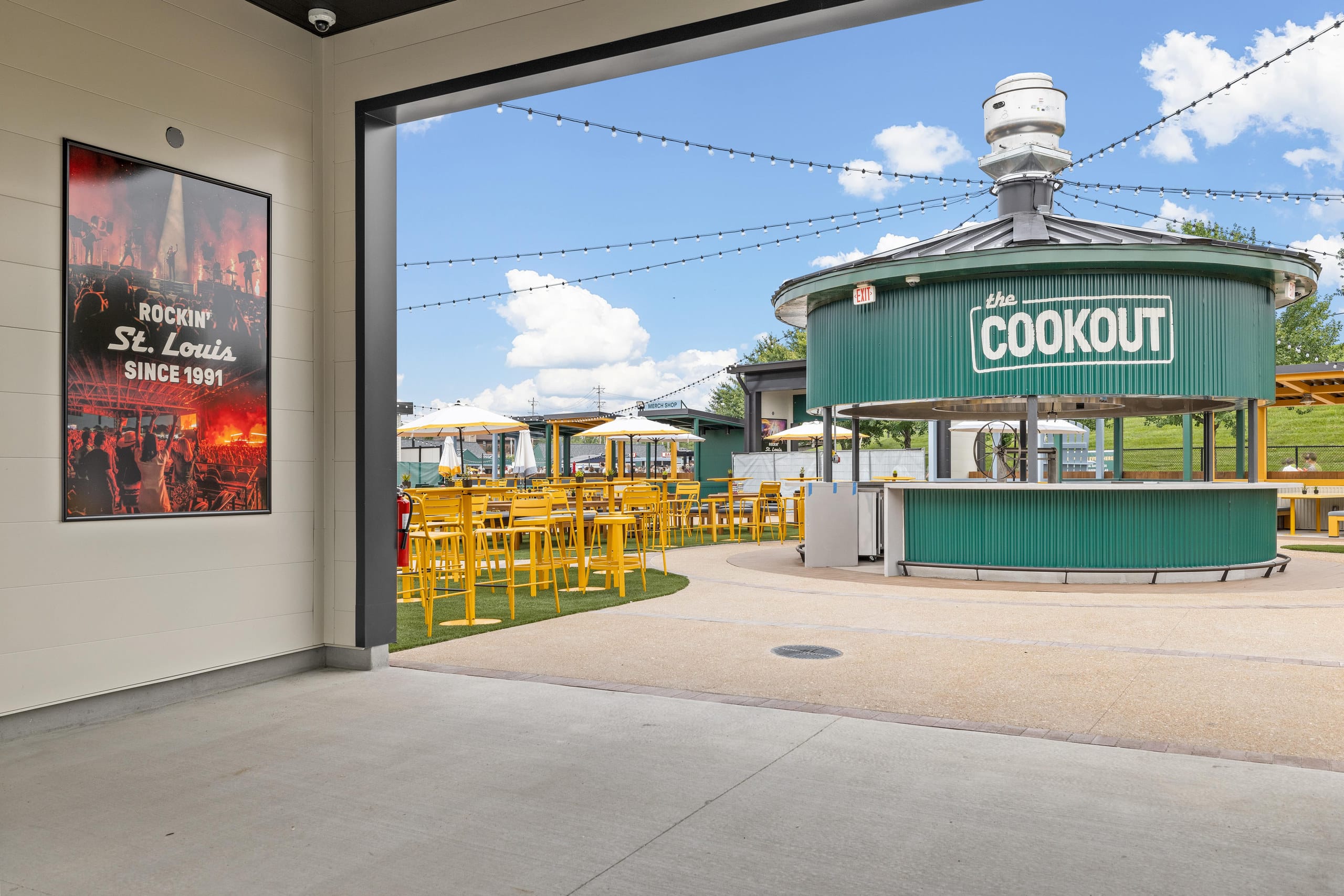 Photo of Hollywood Casino Amphitheater St. Louis, The Backyard