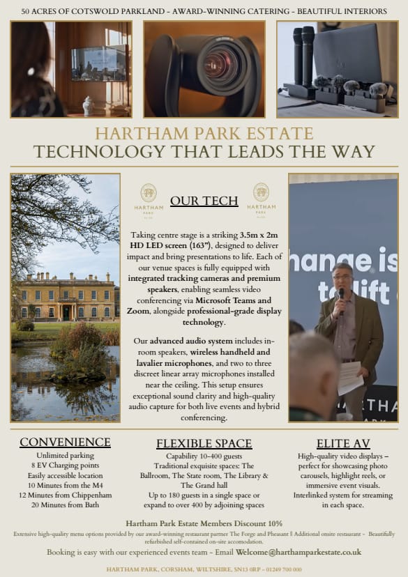 Photo of Hartham Park Estate, Enfilade