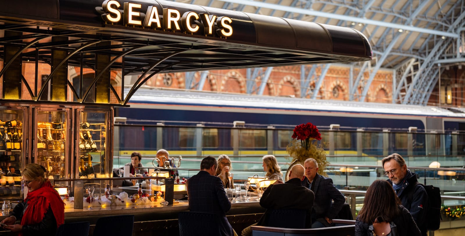 Photo of St Pancras Brasserie & Champagne Bar By Searcys, Christmas Party