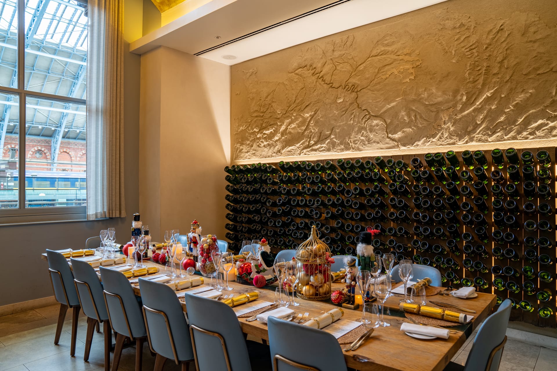Photo of St Pancras Brasserie & Champagne Bar By Searcys, Christmas Party