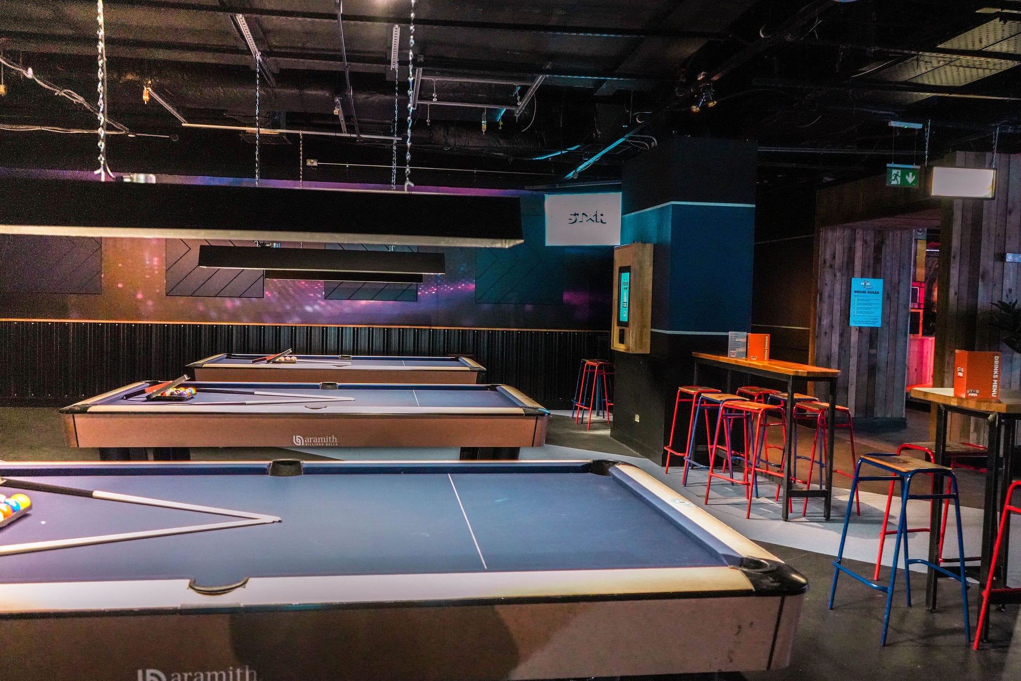 Photo of Star Pins Bowling - West Orchard Coventry, The 'Shooting Pool' Zone