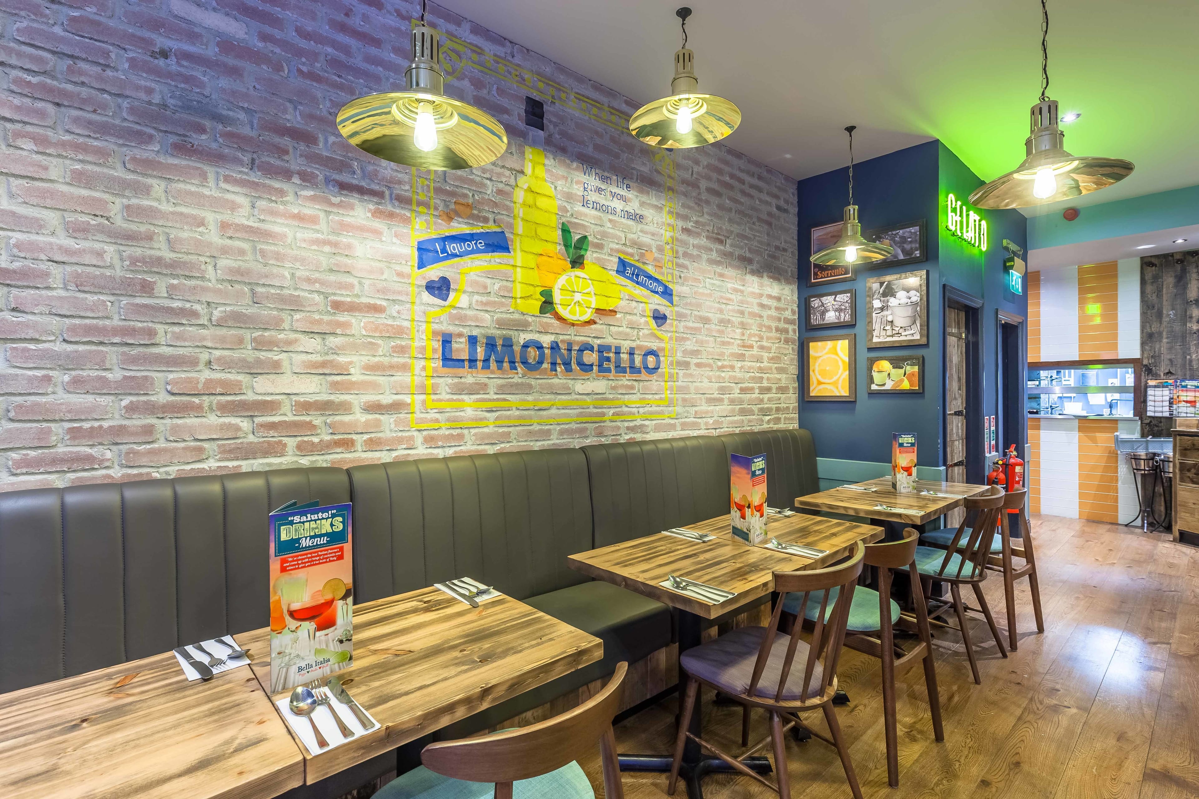 Photo of Bella Italia Argyll Street, Bella's Limoncello Cove