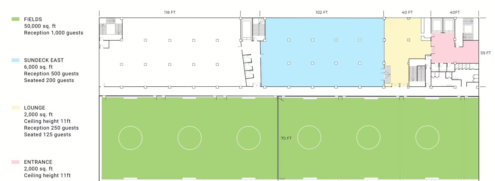 Photo of Sunset Park Rooftop, Entire Venue