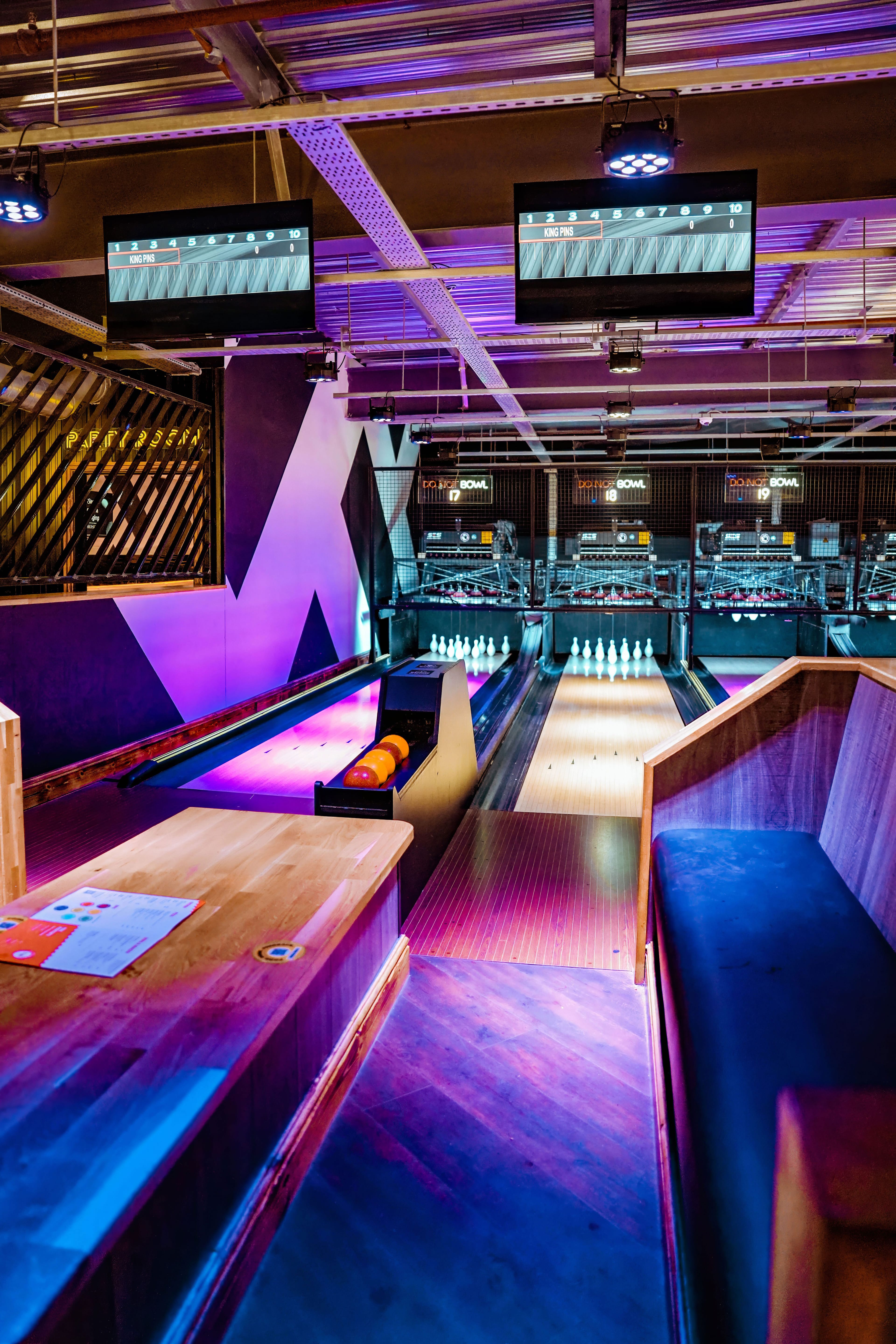 Photo of King Pins Bowling - Trafford Palazzo Manchester, The Mezzanine
