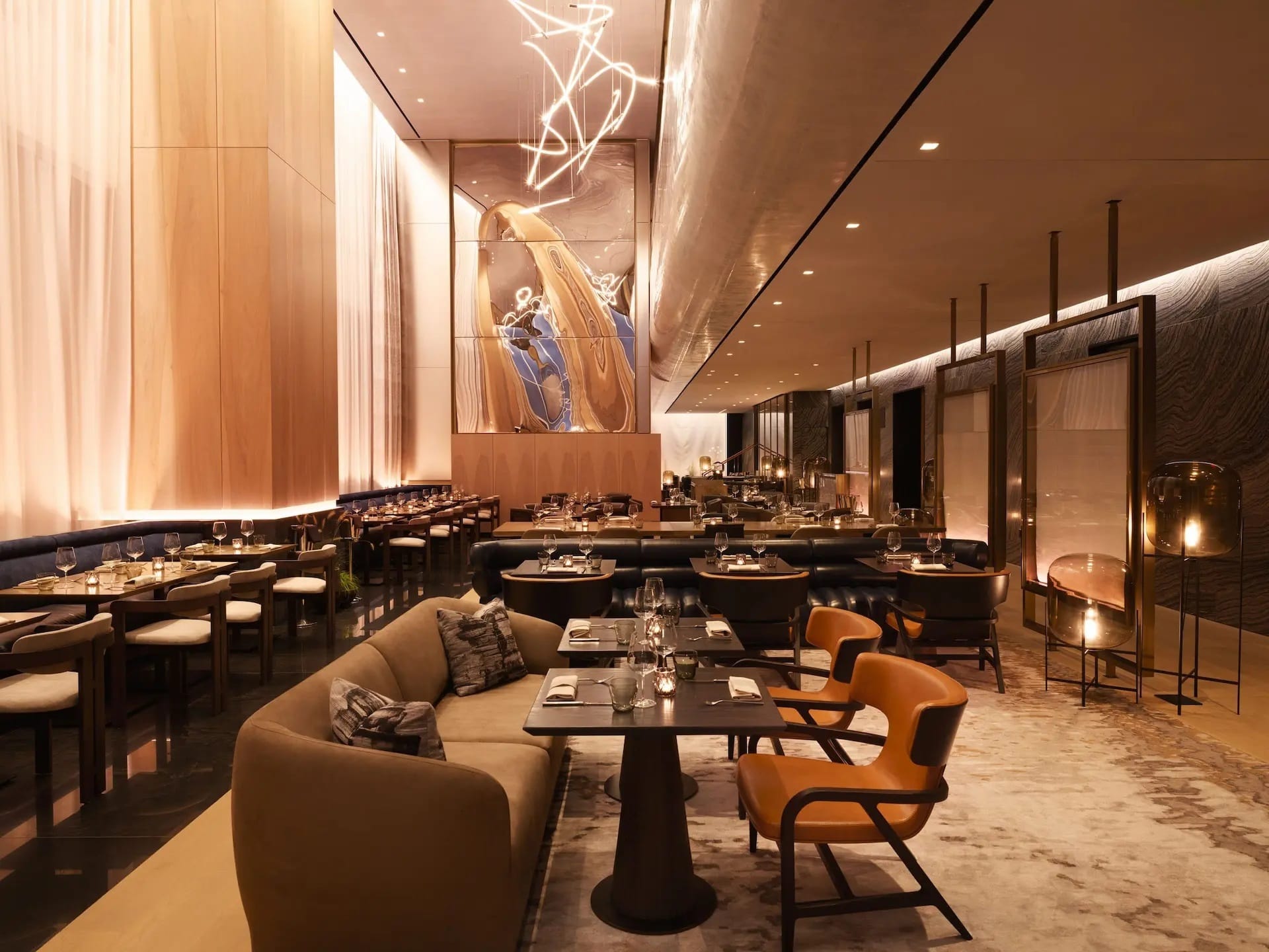 Photo of Equinox Hotel New York, Electric Lemon Private Dining Room