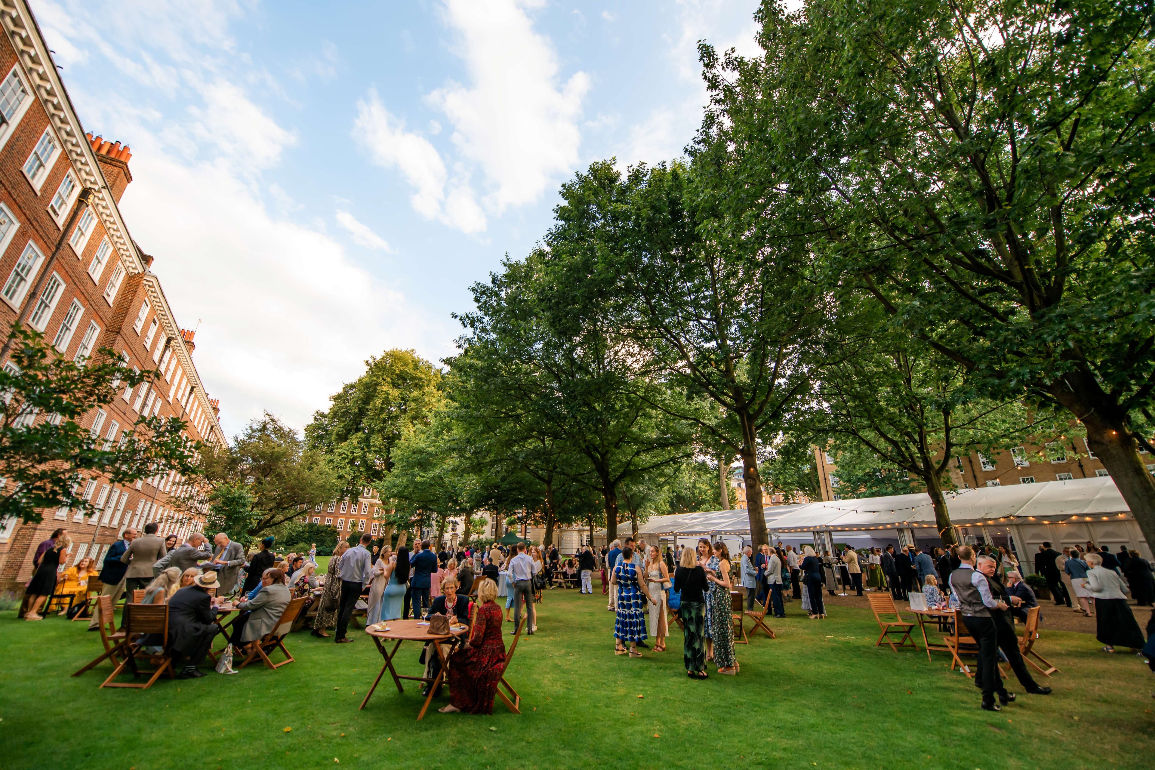 Photo of The Honourable Society Of Grays Inn, Summer Marquee In The Walks