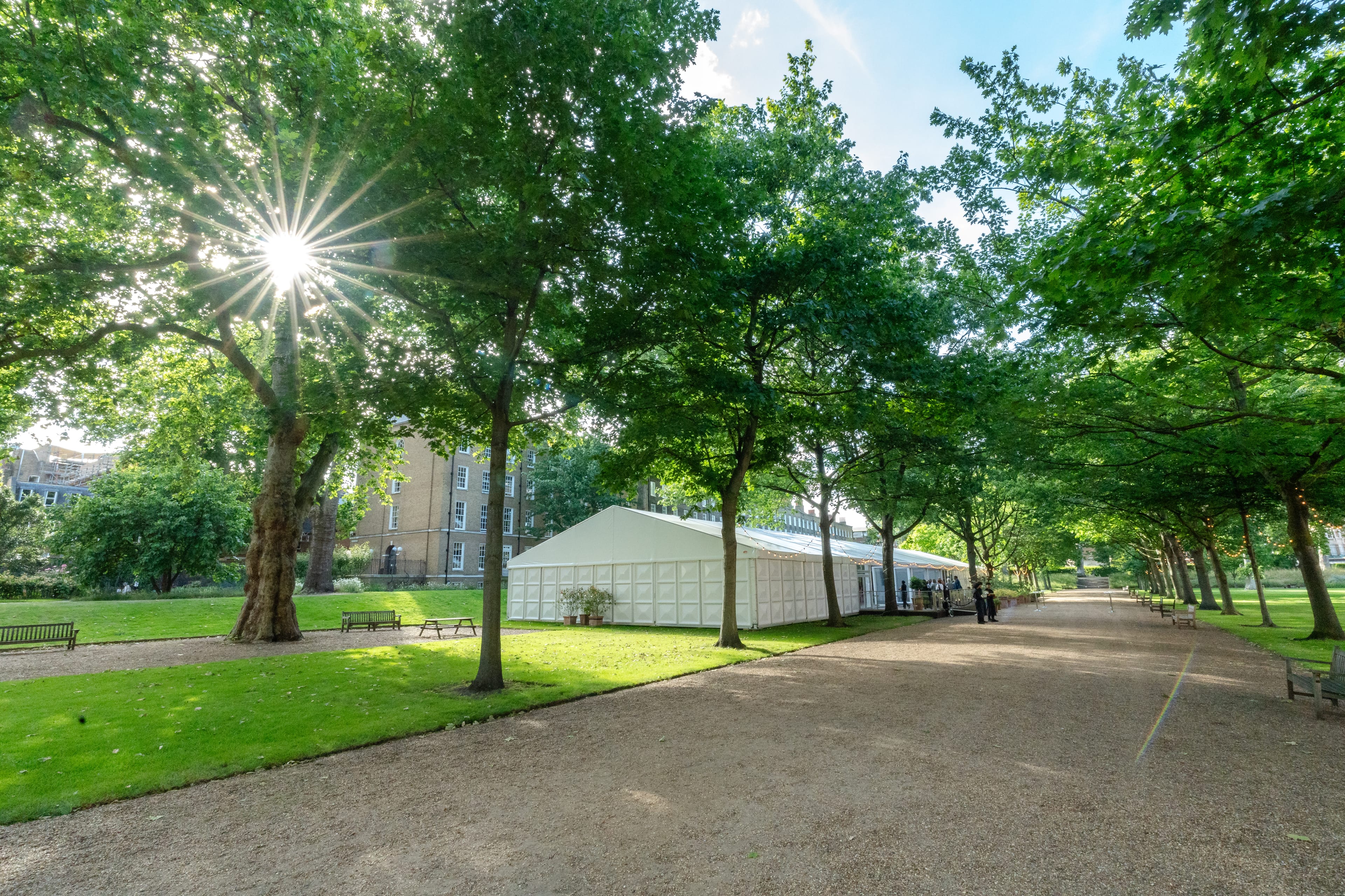 Photo of The Honourable Society Of Grays Inn, Summer Marquee In The Walks