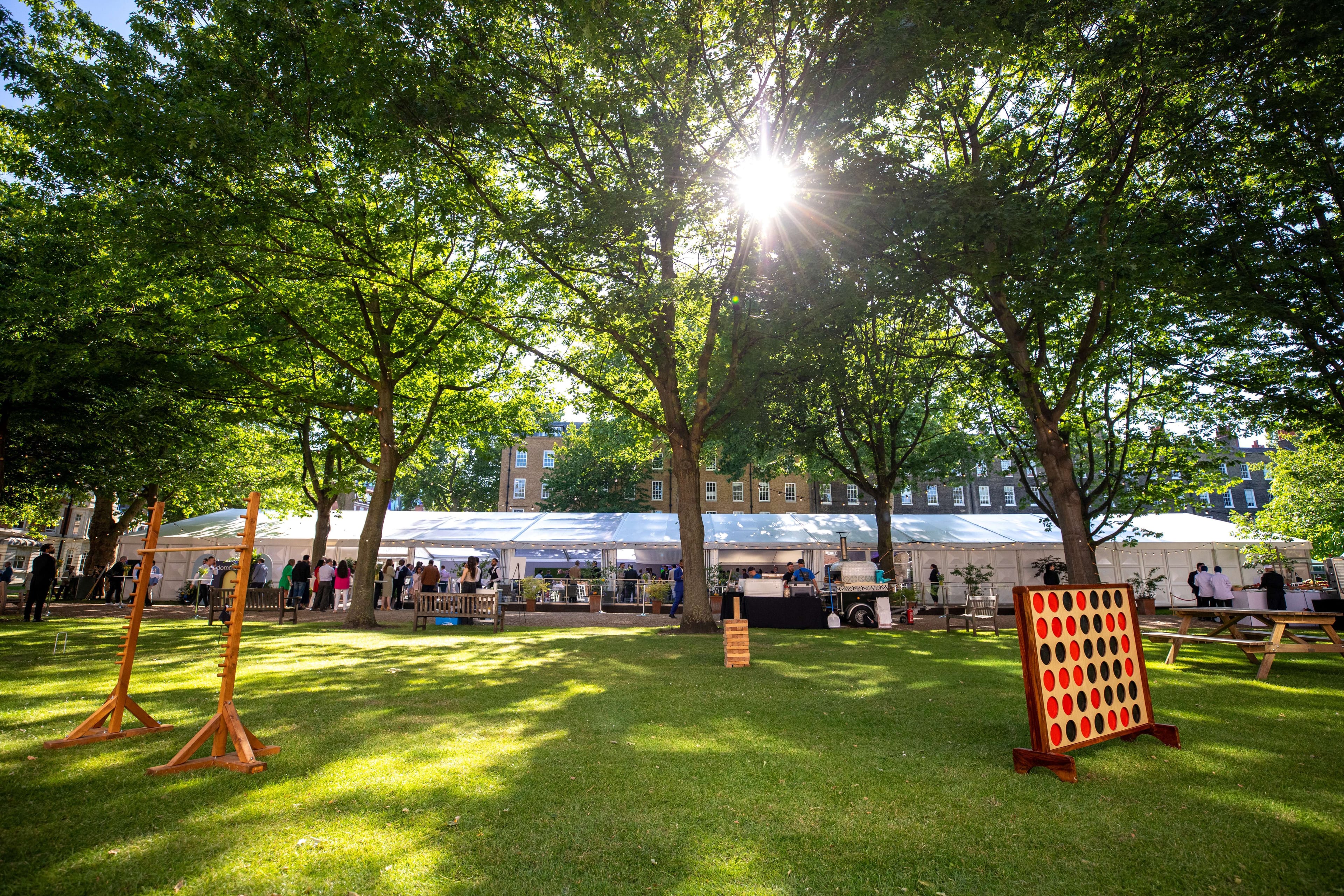 Photo of The Honourable Society Of Grays Inn, Summer Marquee In The Walks