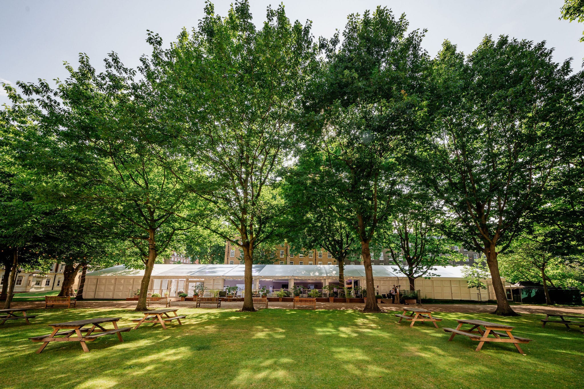Photo of The Honourable Society Of Grays Inn, Summer Marquee In The Walks