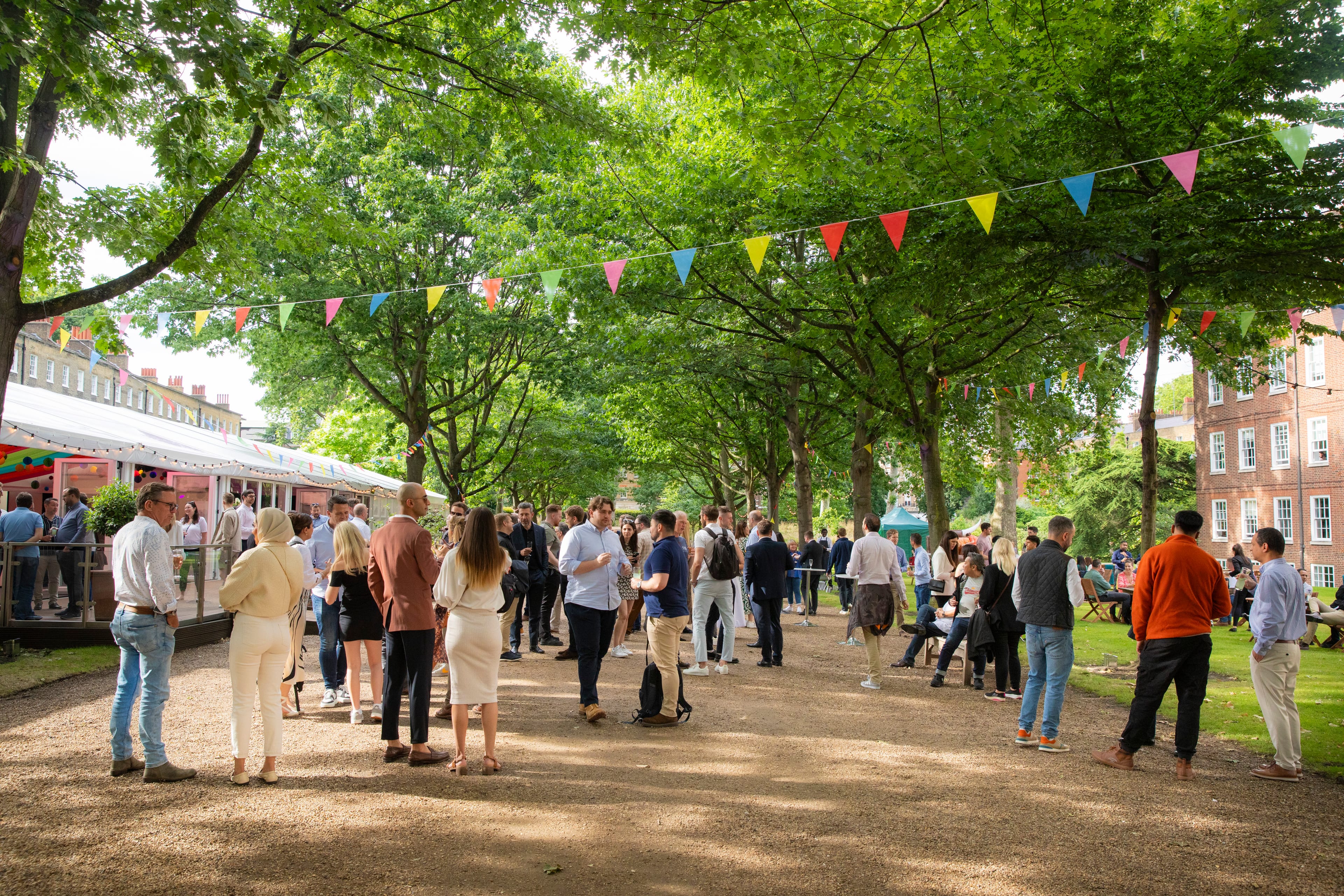 Photo of The Honourable Society Of Grays Inn, Summer Marquee In The Walks
