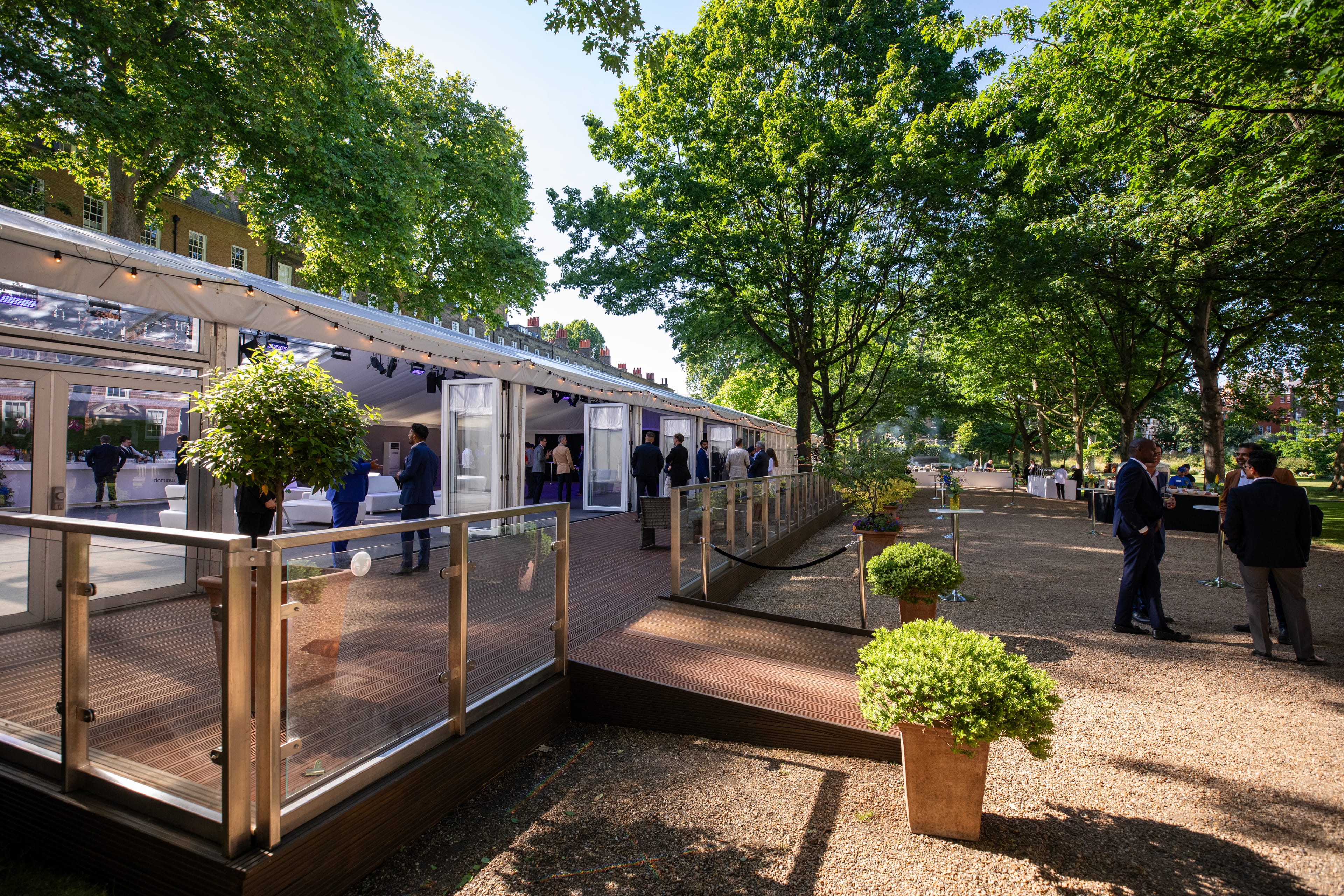 Photo of The Honourable Society Of Grays Inn, Summer Marquee In The Walks