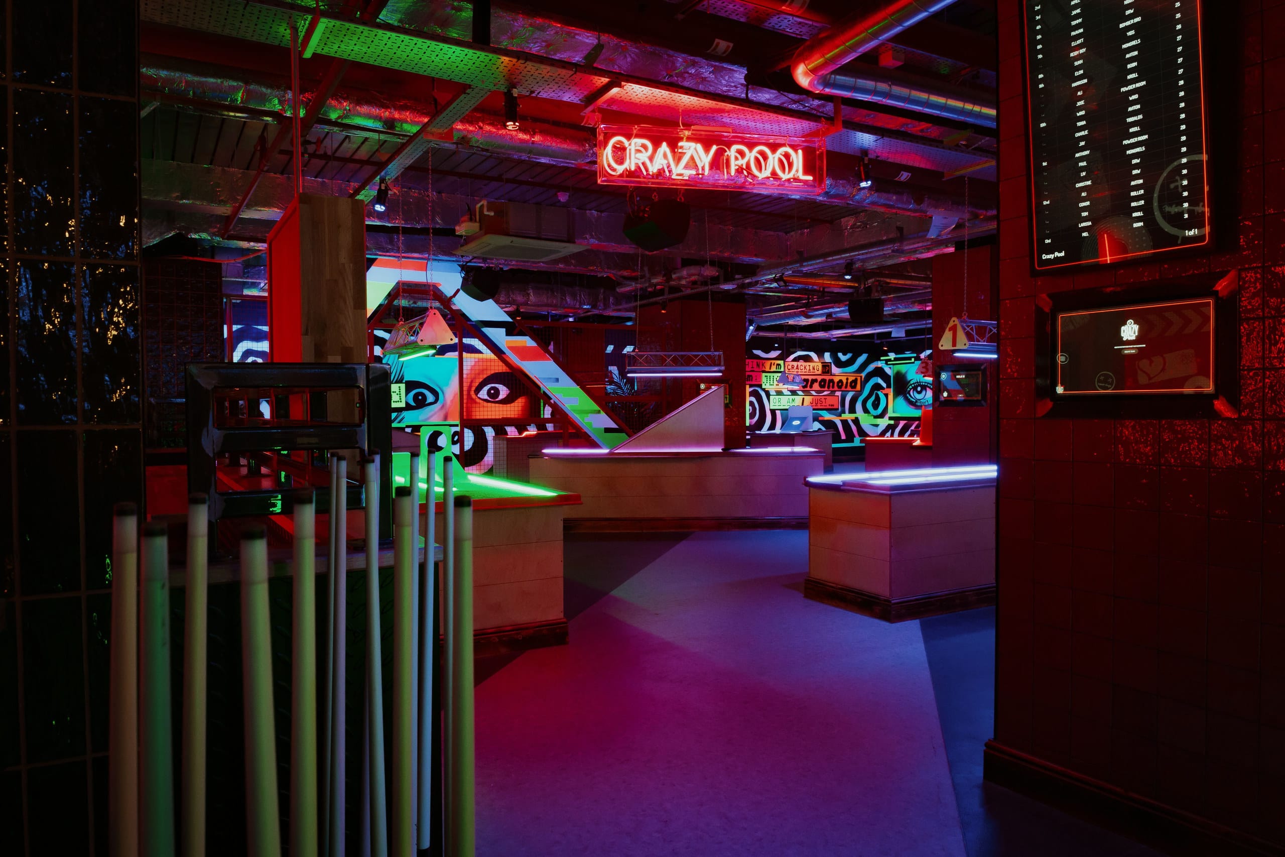 Photo of Roxy Ball Room, St Mary Axe London, Crazy Pool