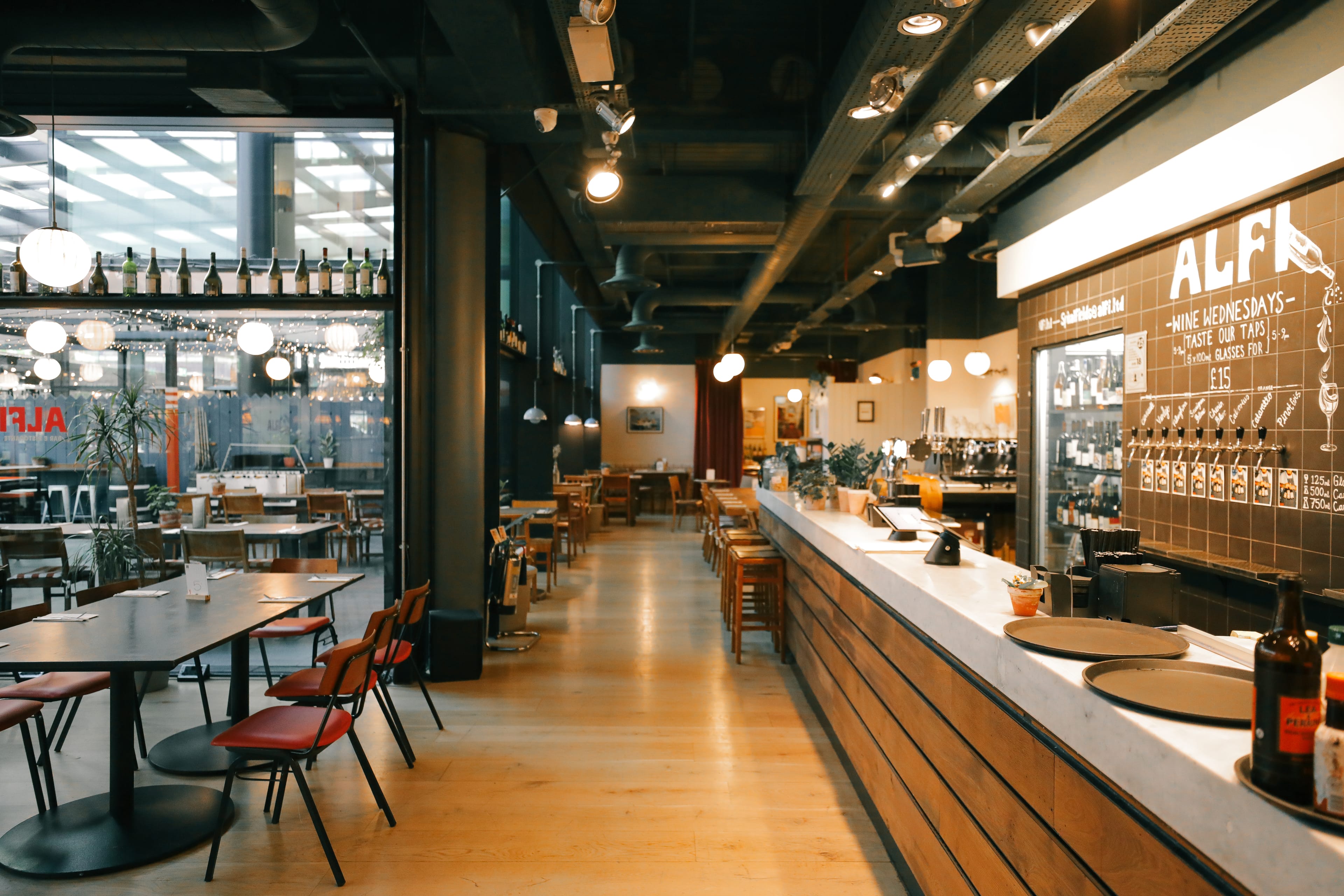 Photo of Alfi Spitalfields, The Bar Area