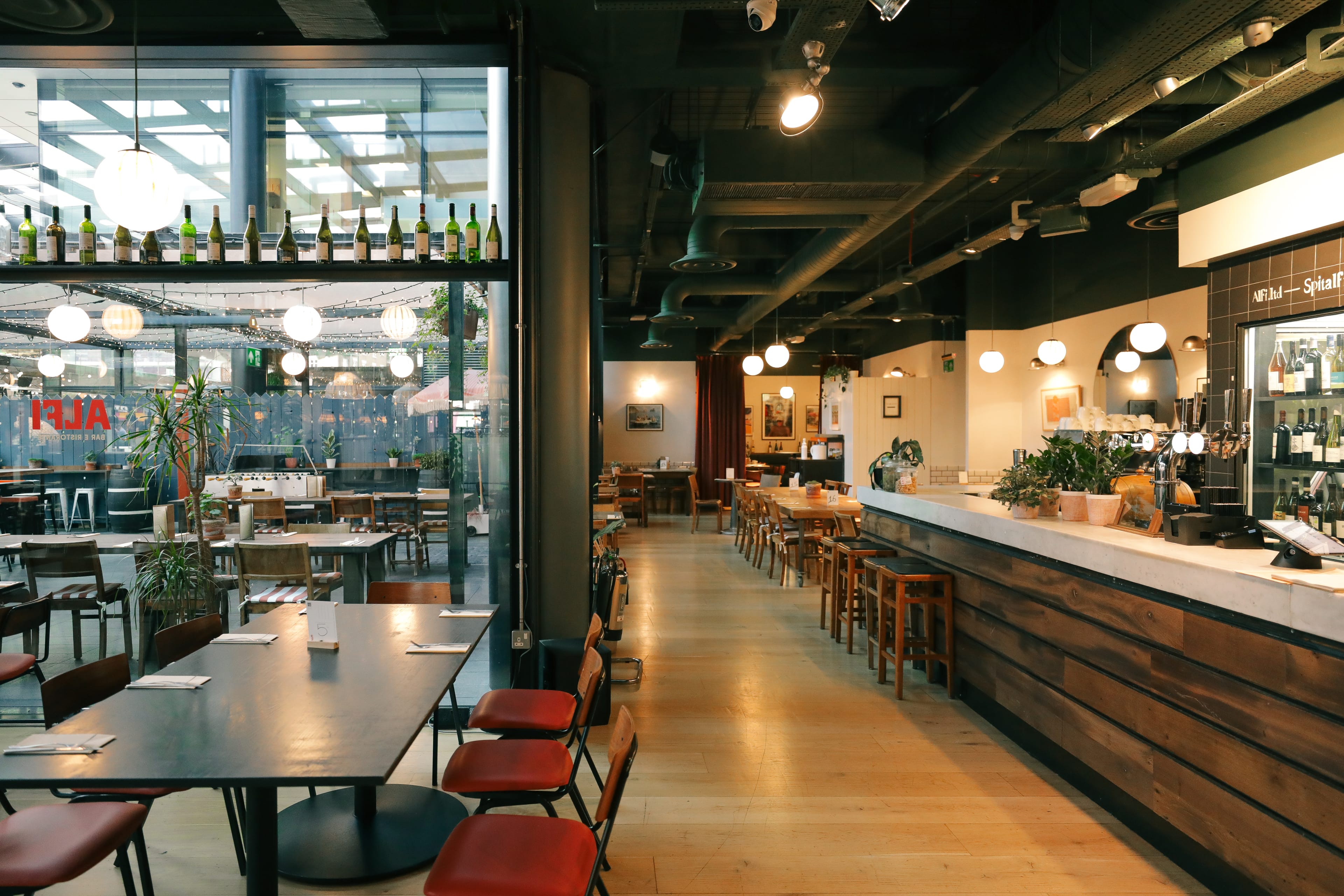 Photo of Alfi Spitalfields, The Bar Area