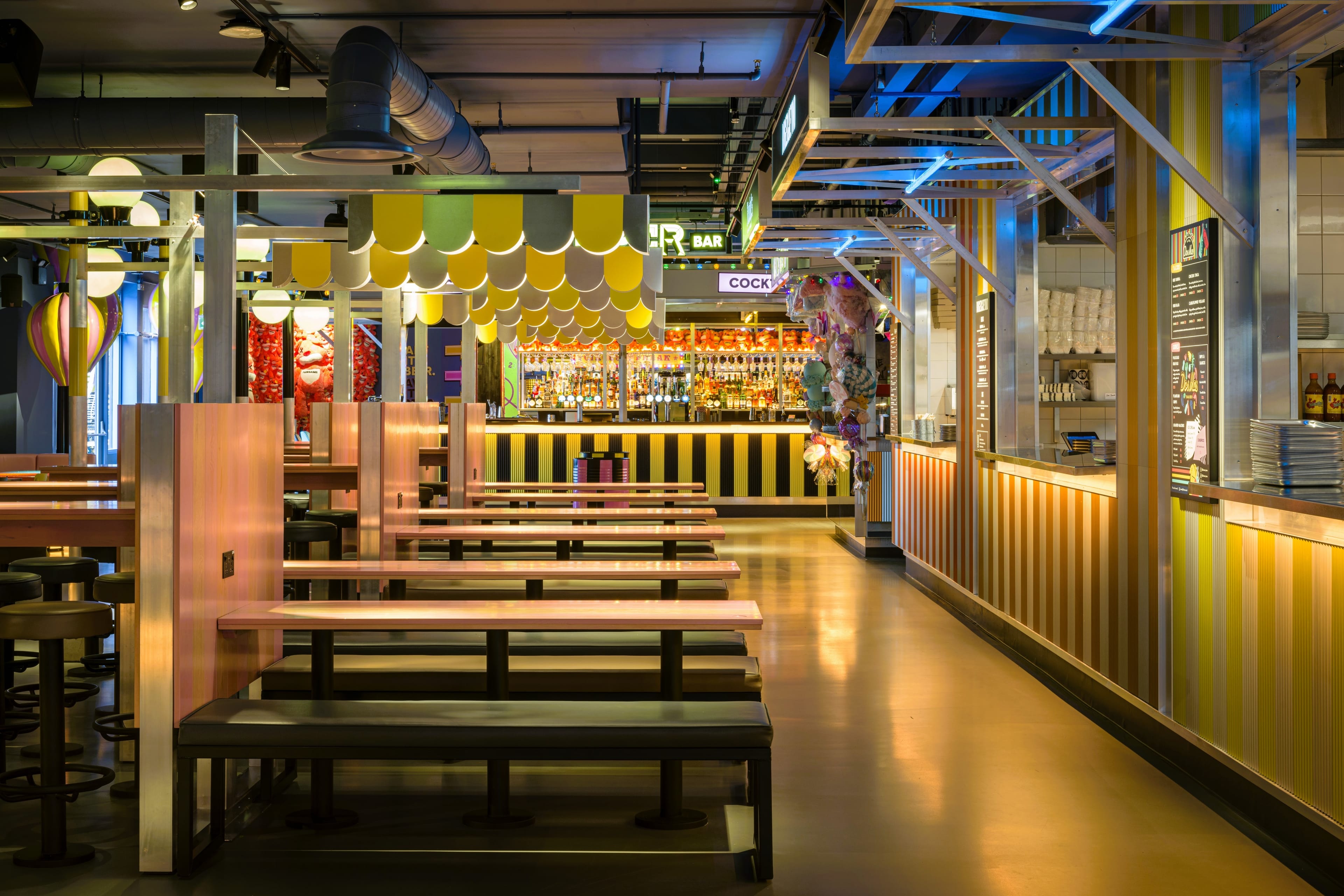 Photo of Fairgame Canary Wharf, Bar Tables