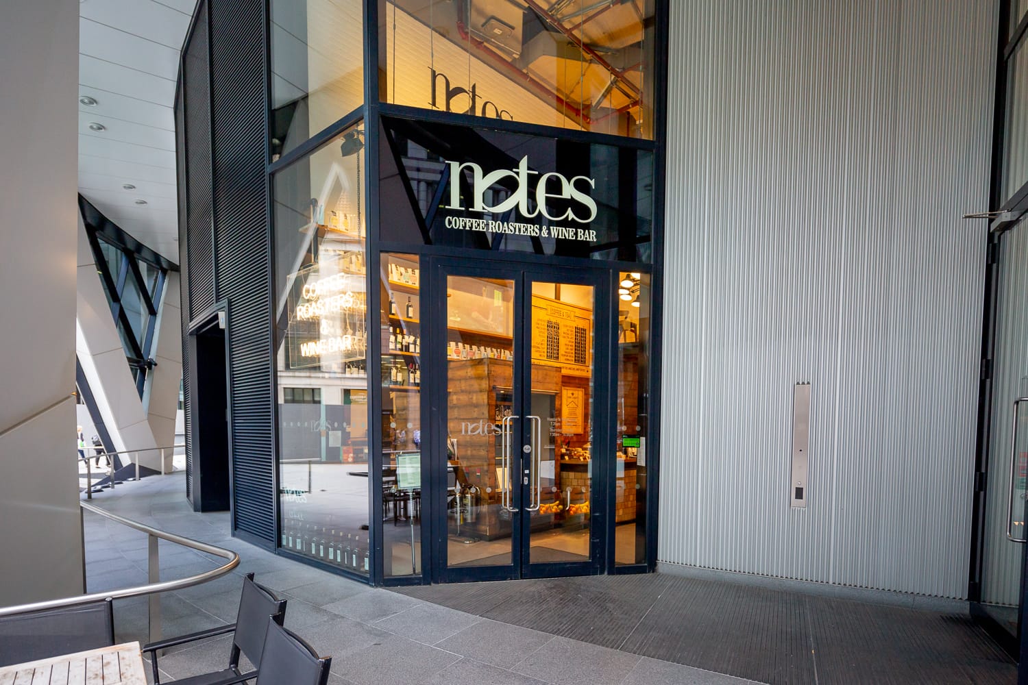 Photo of Notes Coffee Roasters And Bars The Gherkin, Full Venue With Outdoor Space