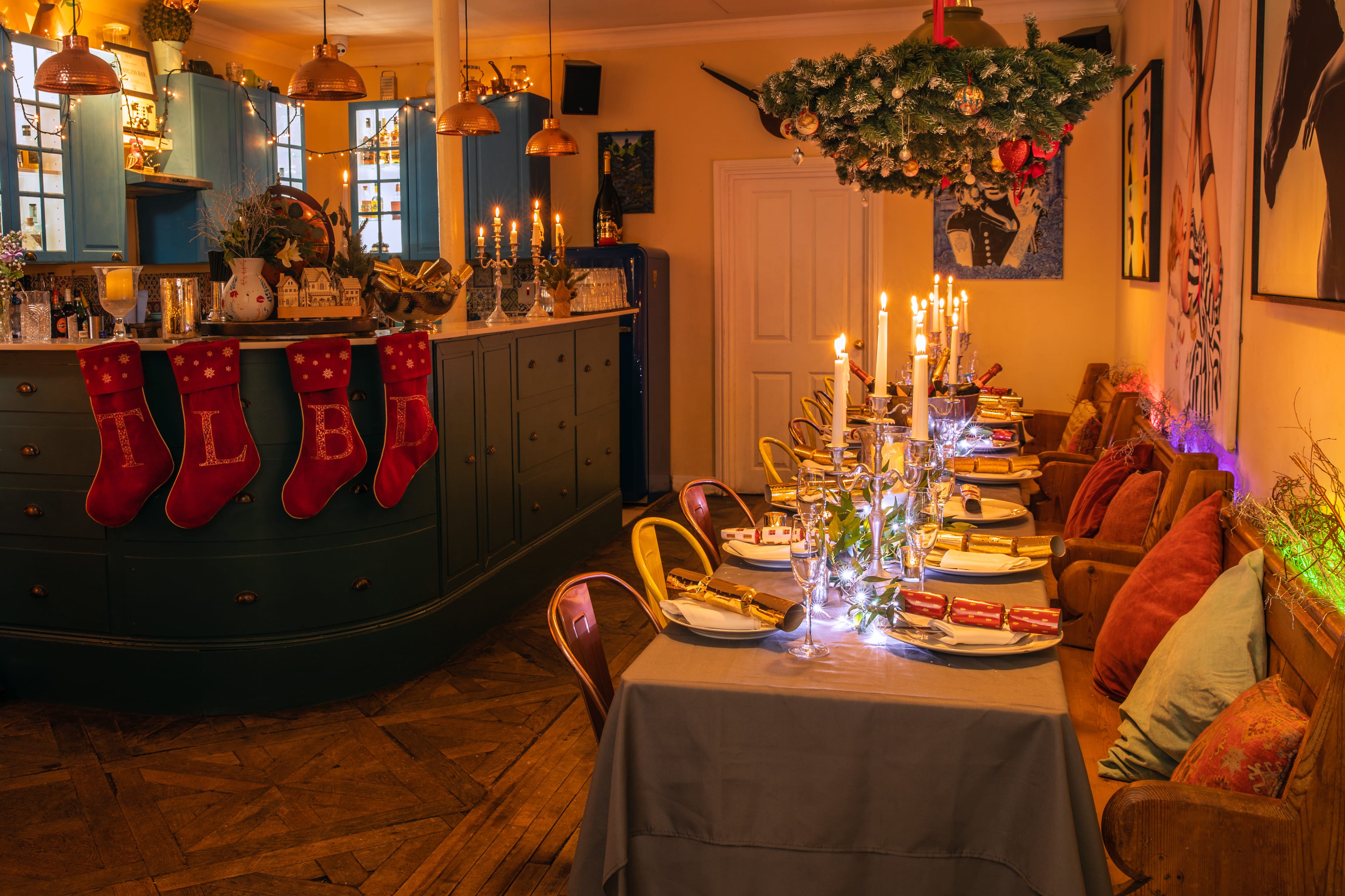 Photo of The Little Blue Door, Christmas At The Little Blue Door
