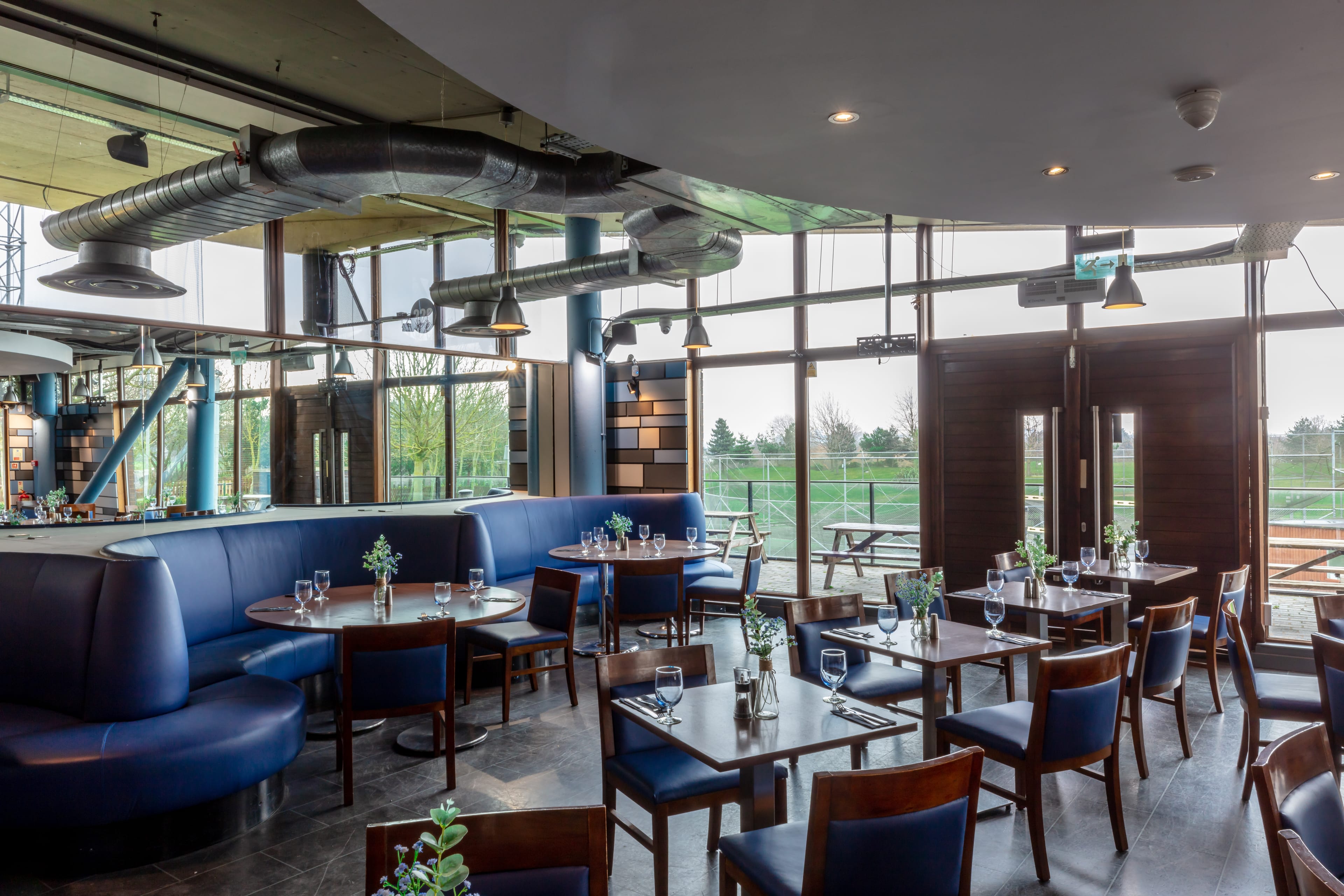 Photo of BigShots Golf Northwick Park, Blue Zenzer Restaurant