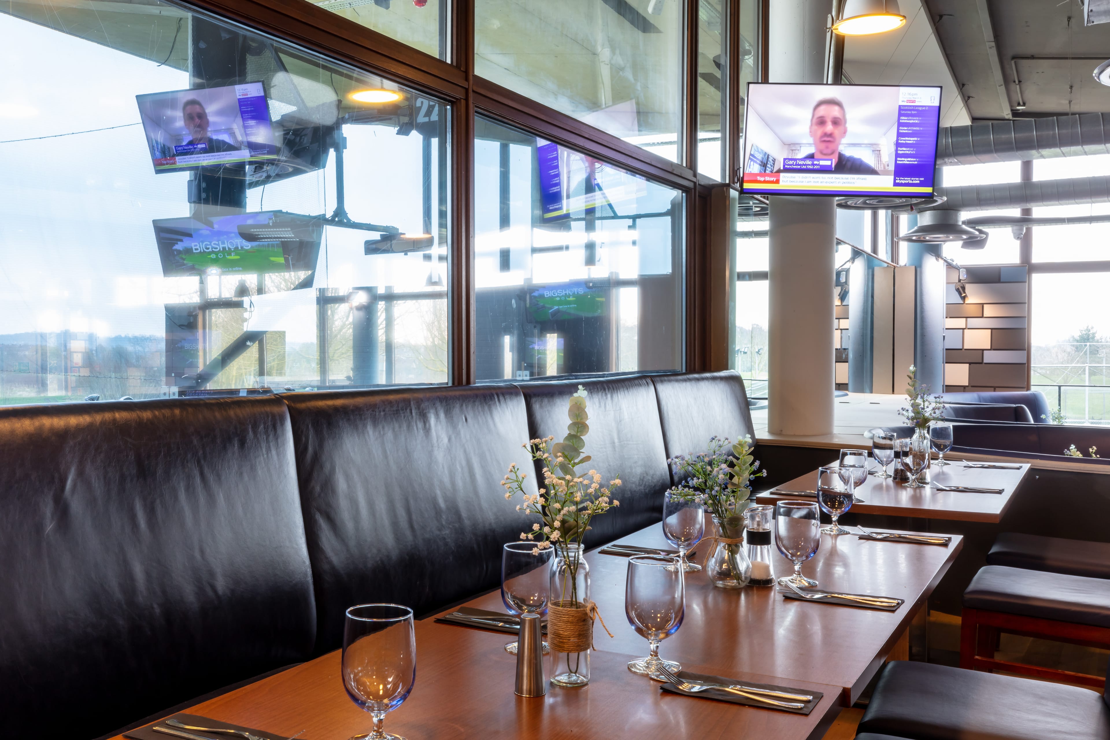 Photo of BigShots Golf Northwick Park, Blue Zenzer Restaurant