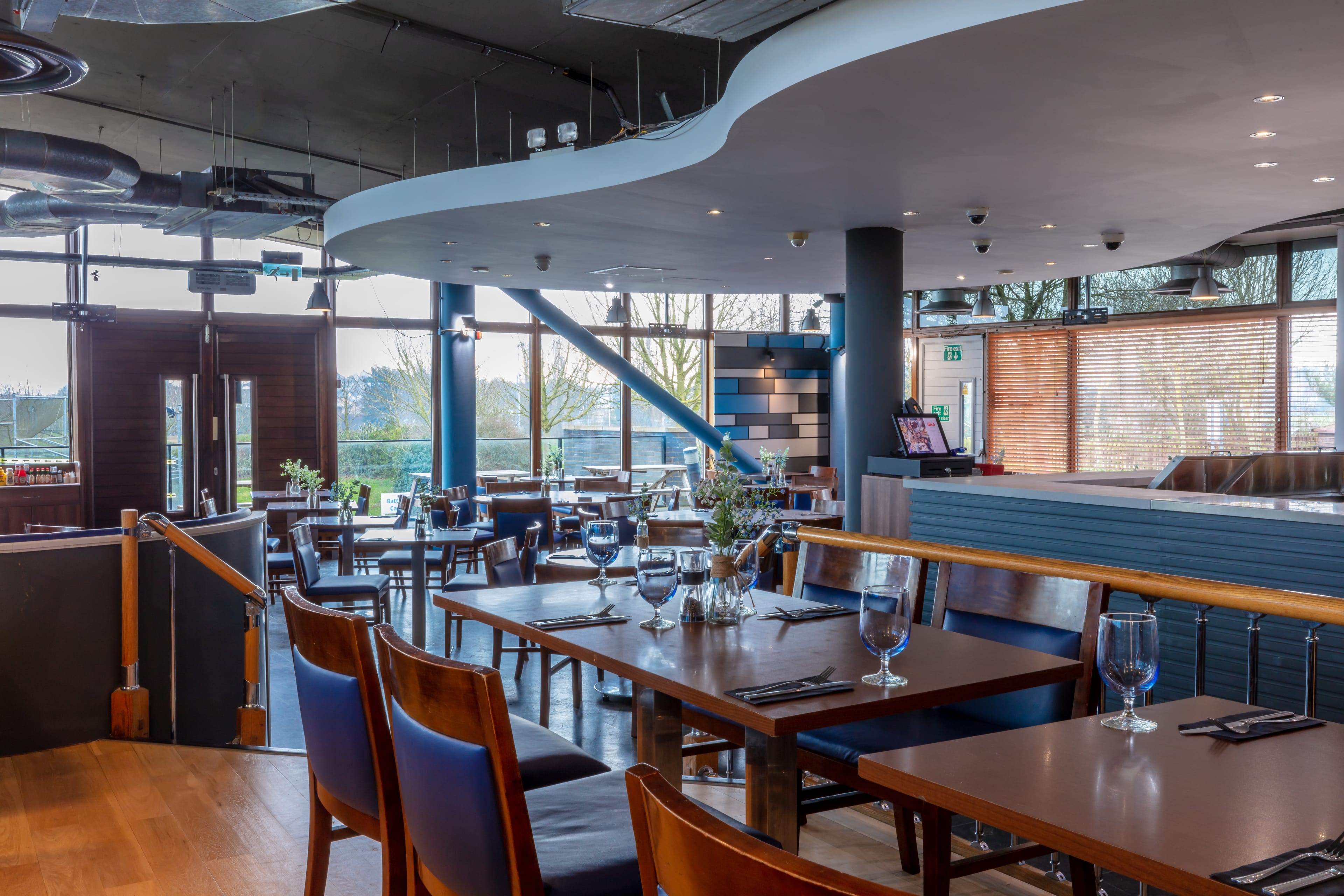 Photo of BigShots Golf Northwick Park, Blue Zenzer Restaurant