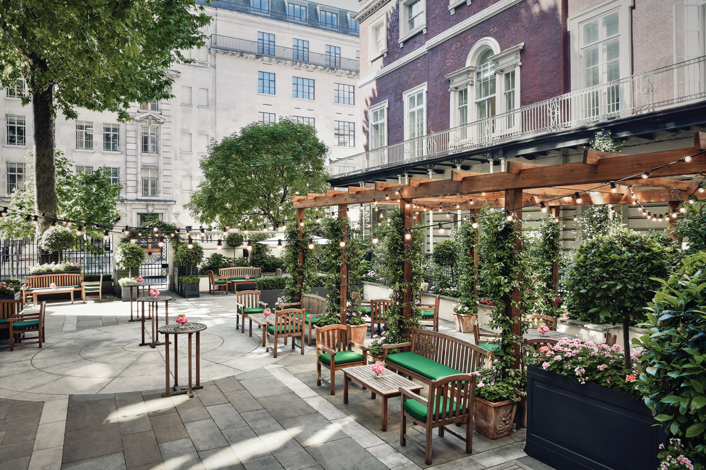 Photo of The Langham Hotel London, Courtyard Garden