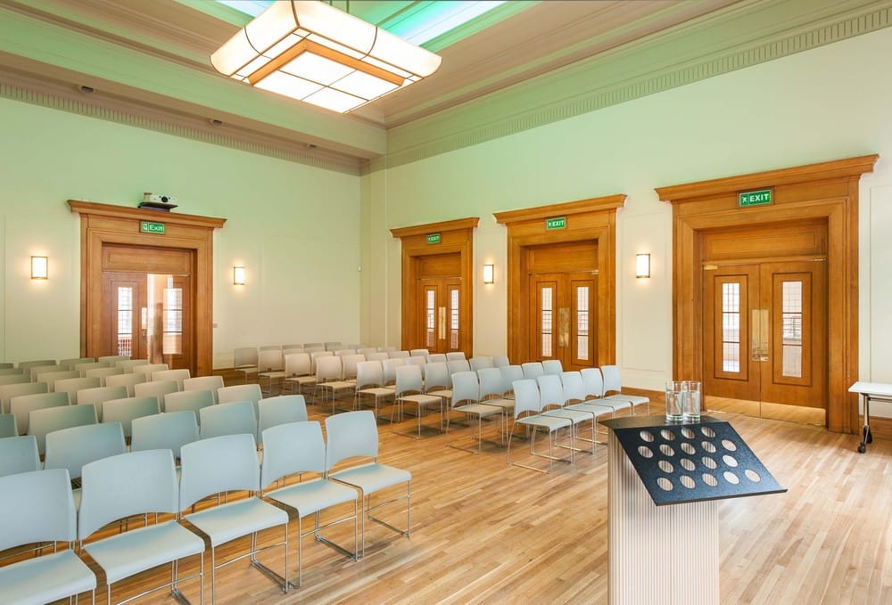 Photo of Hackney Town Hall, Partitioned Assembly Hall