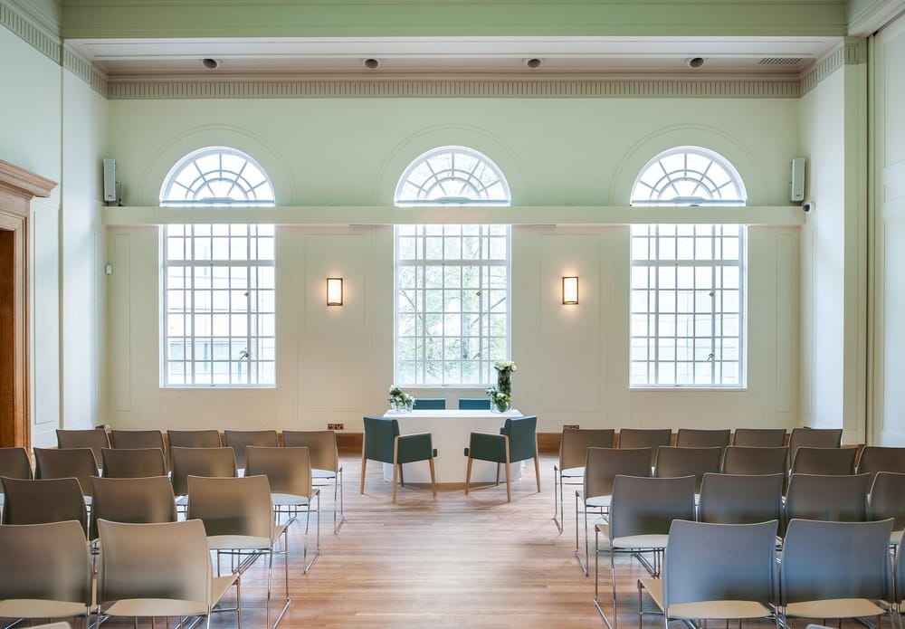 Photo of Hackney Town Hall, Partitioned Assembly Hall