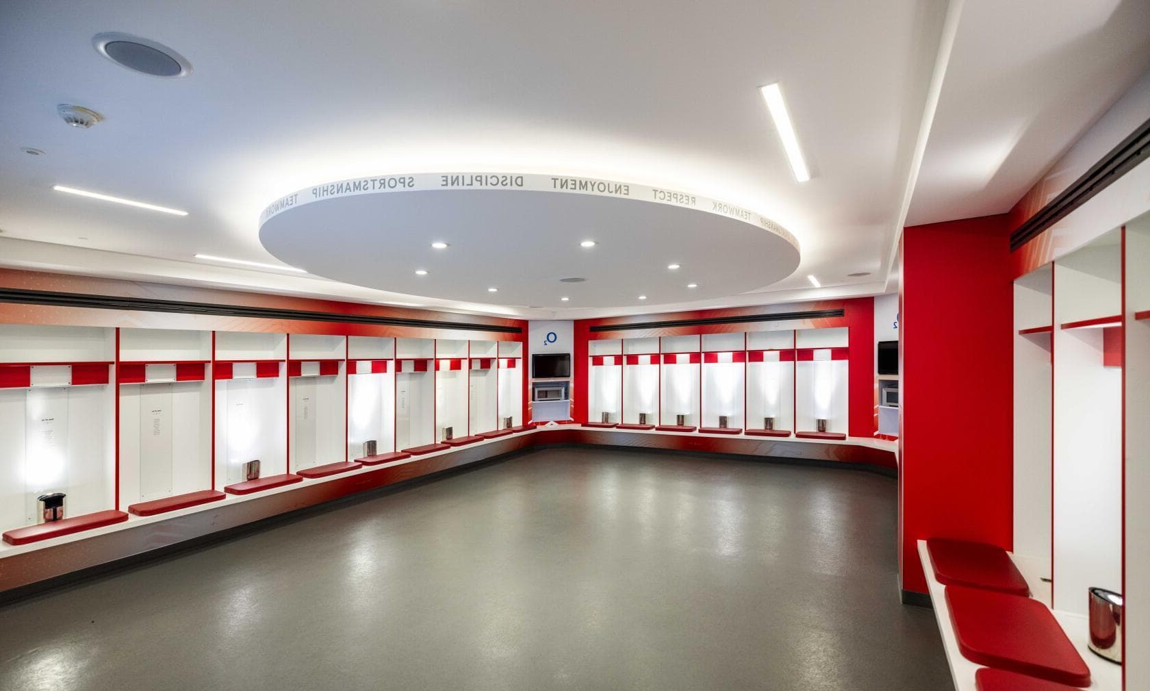 England Changing Room