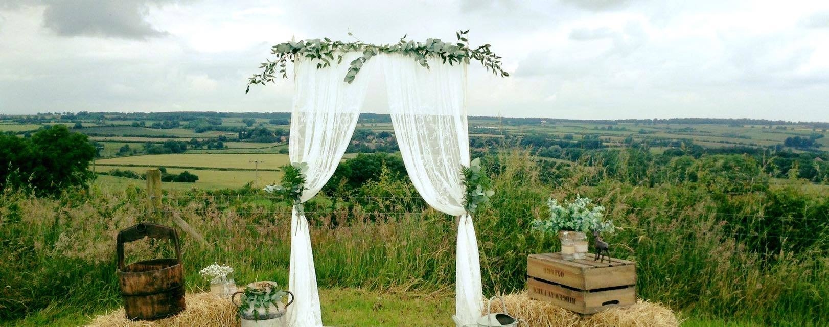 Photo of Top Farm Wedding Avenue Field