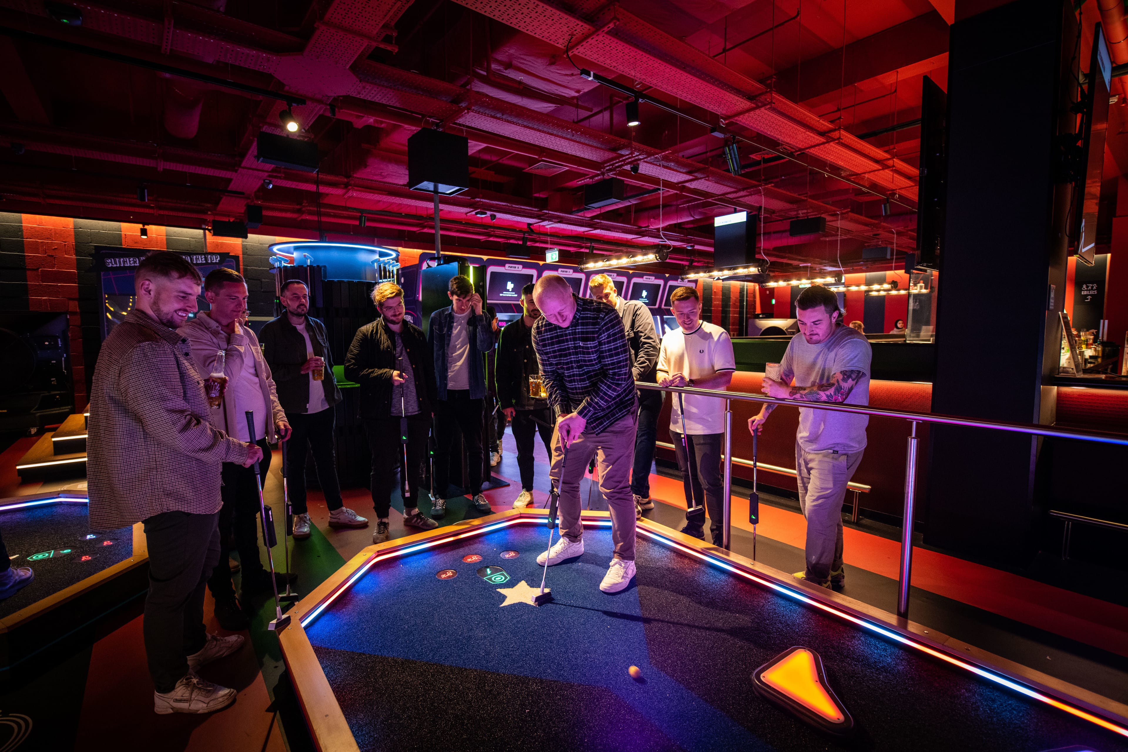 Photo of Urban Playground, Putters Tech-infused Mini Golf (9 Or 18 Holes)