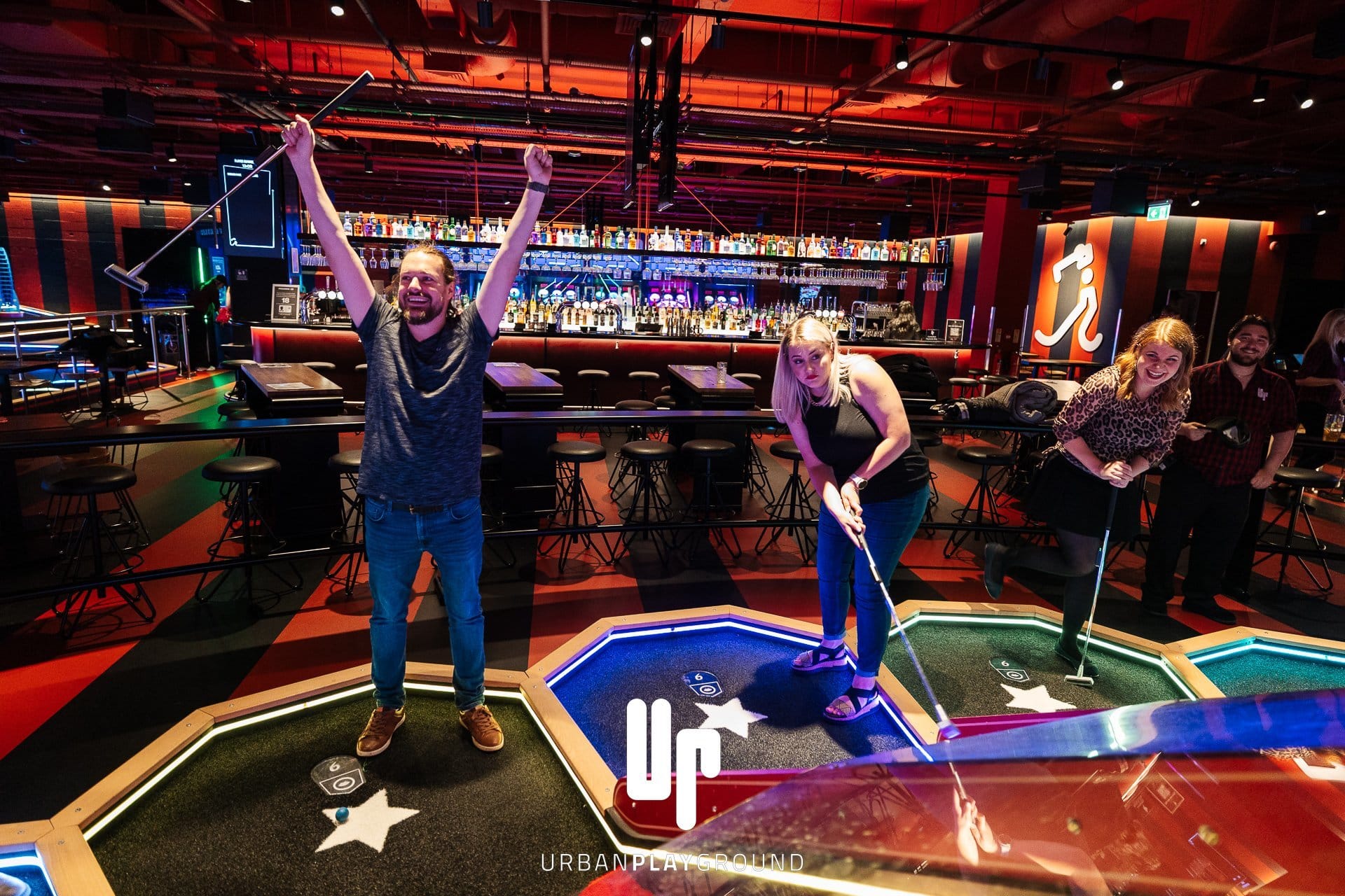 Photo of Urban Playground, Combined CUBE + PUTTERS (9 Or 18 Holes)