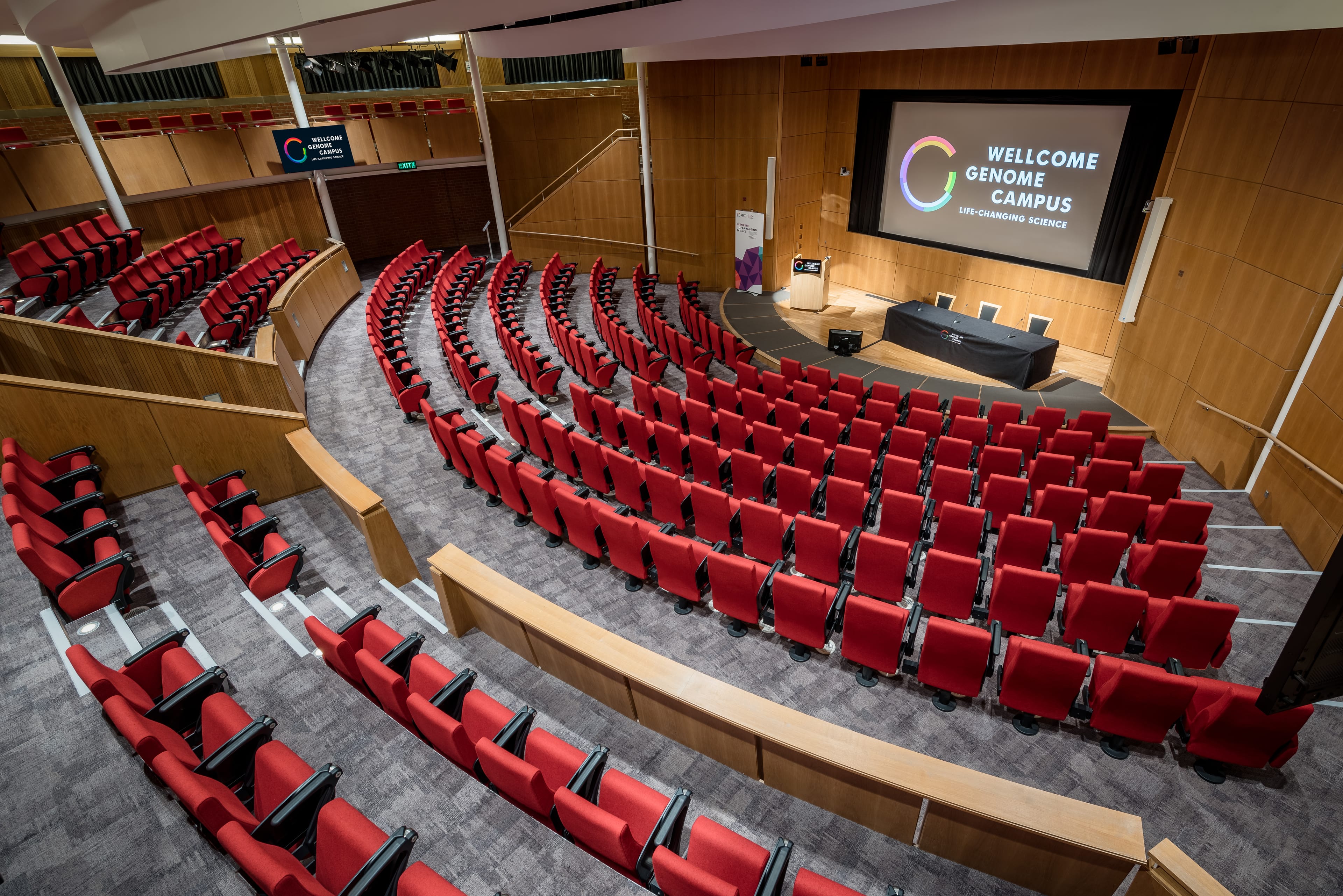 Photo of Hinxton Hall Conference Centre, Francis Crick Auditorium