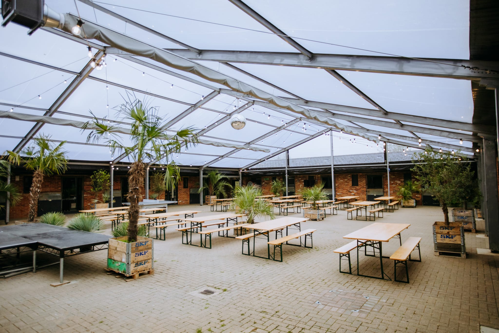Photo of Blackpit Brewery, Covered Courtyard