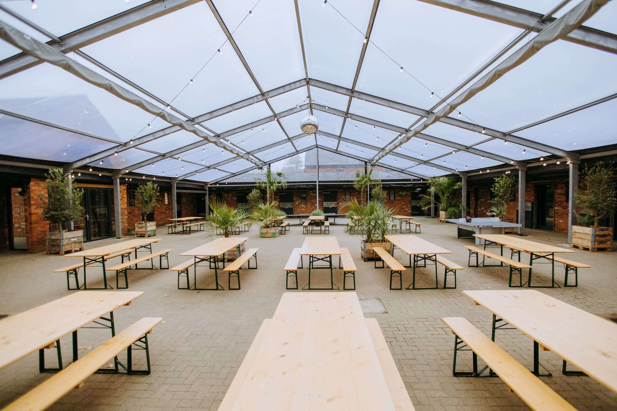 Covered Courtyard, Blackpit Brewery photo #6