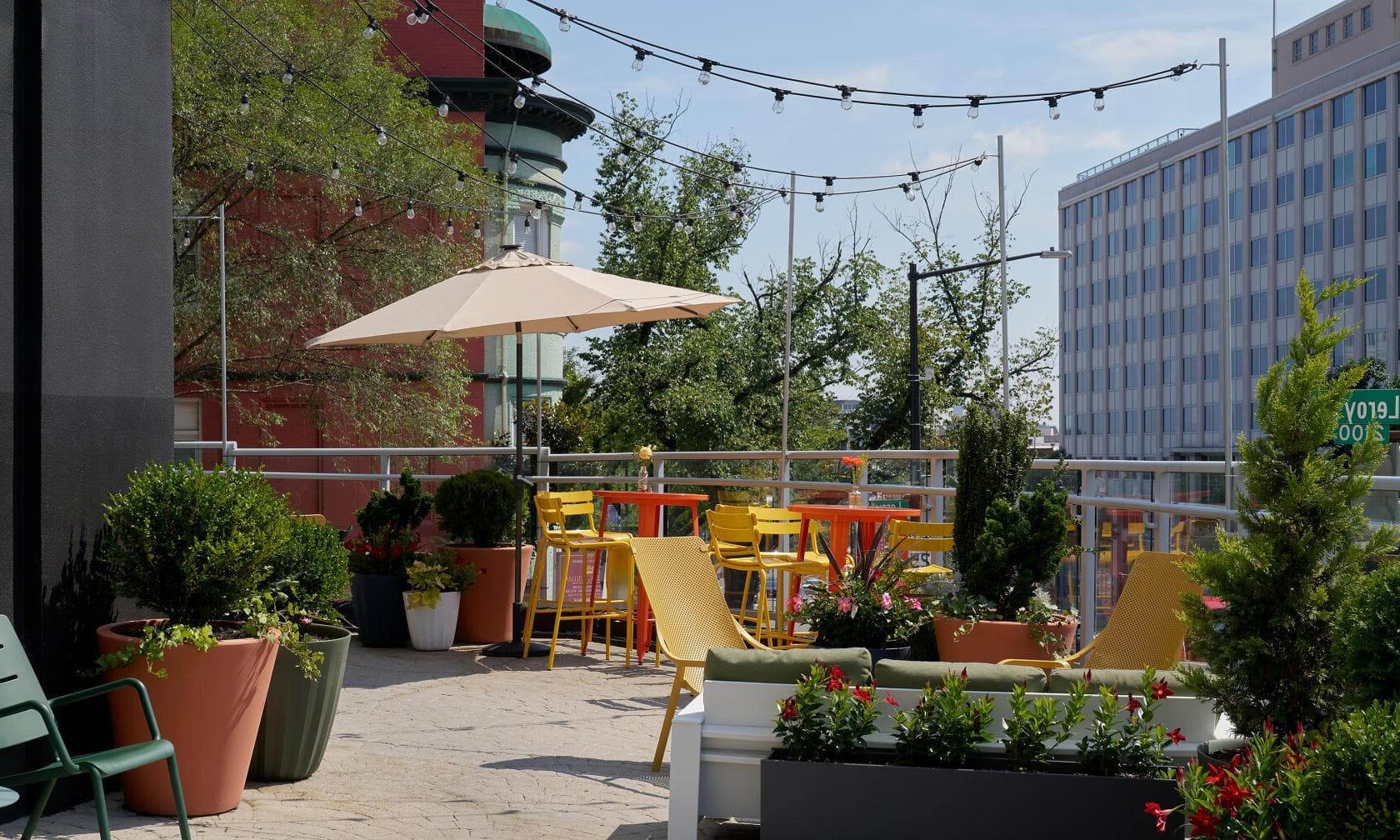 Terrace, Pikio Taco Washington DC photo #1