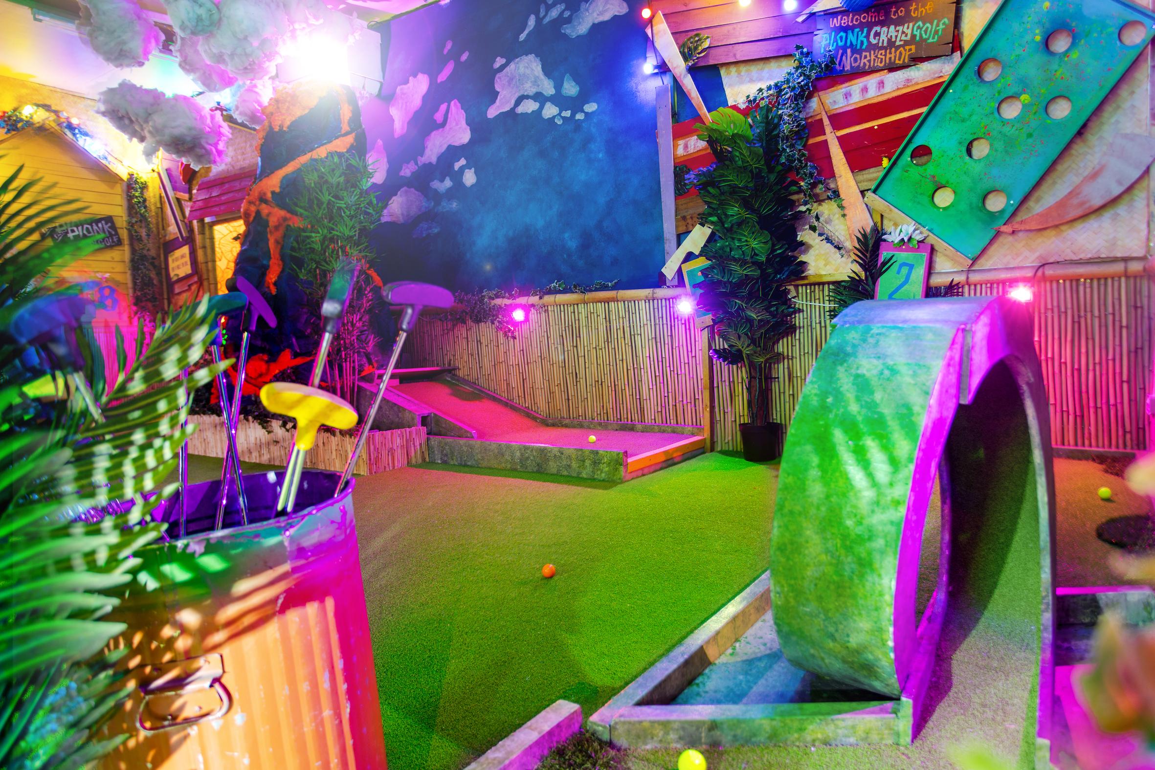 The Whole Course, Plonk Crazy Golf Shoreditch photo #1
