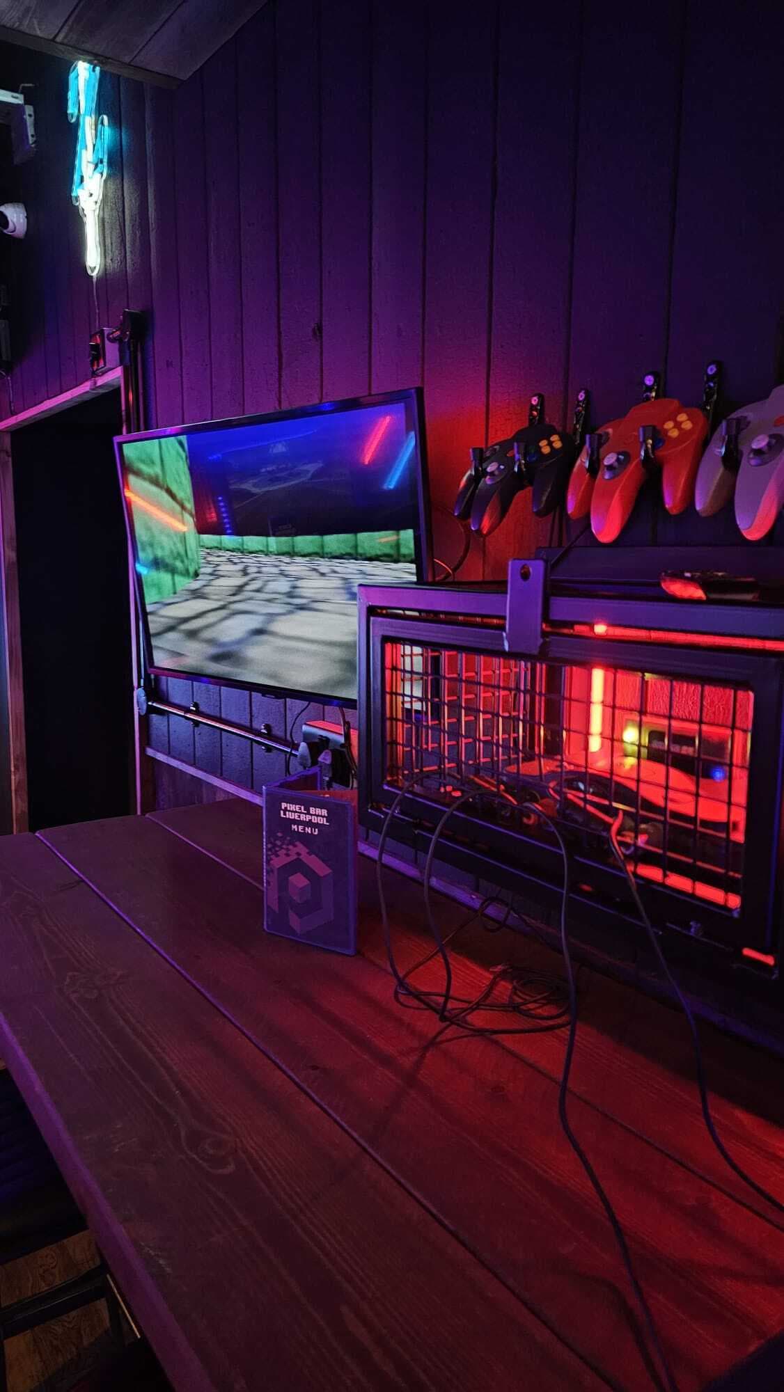 Basement Bar & Gaming Booths, Pixel Bar Liverpool photo #8