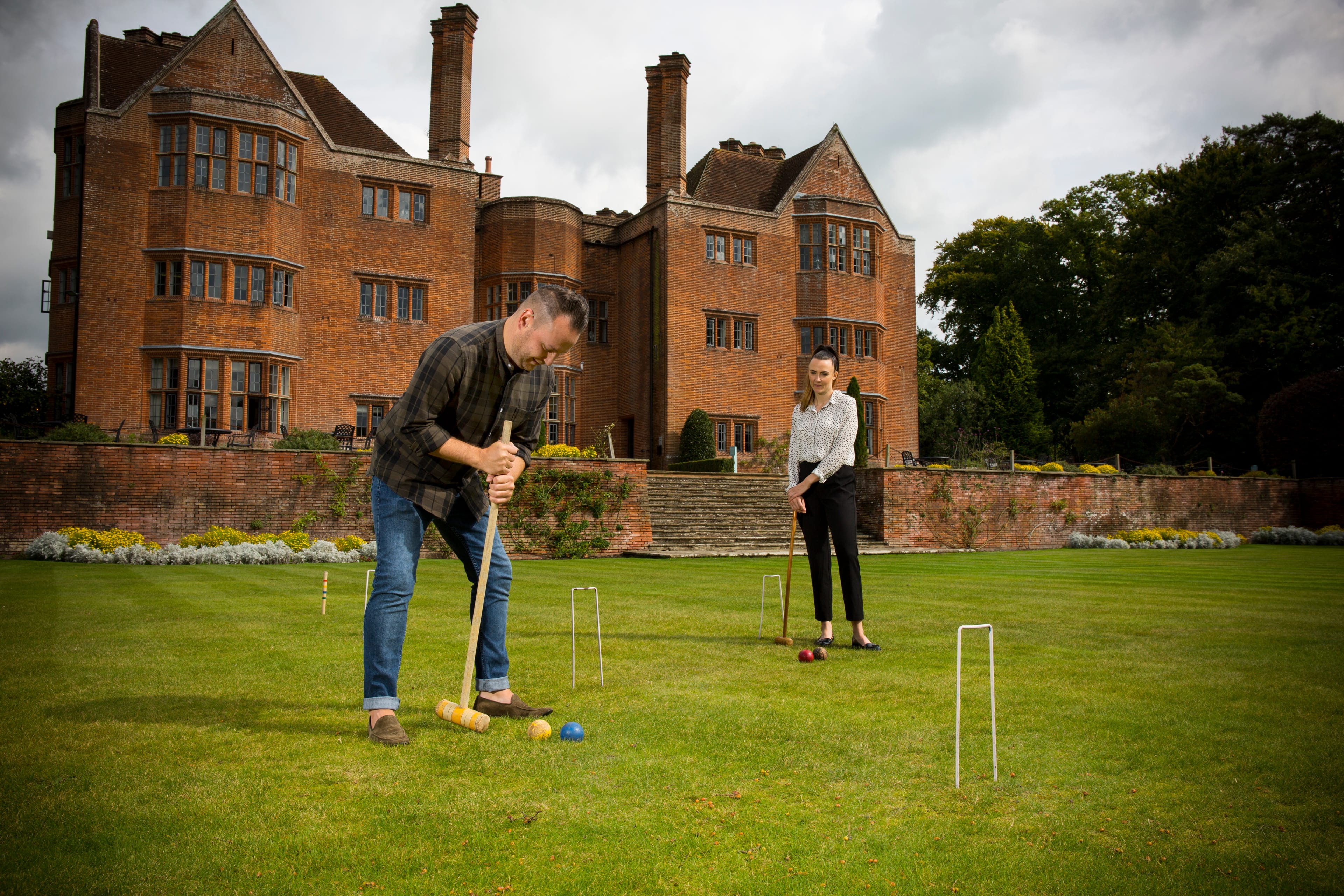 Photo of New Place Hotel - Hampshire, Croquet Lawn