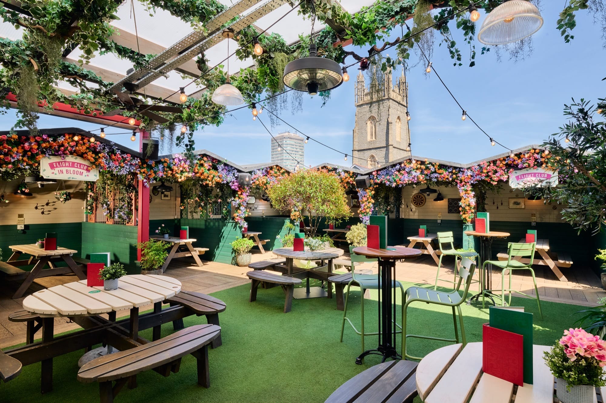 Photo of Flight Club Cardiff, Summer Terrace