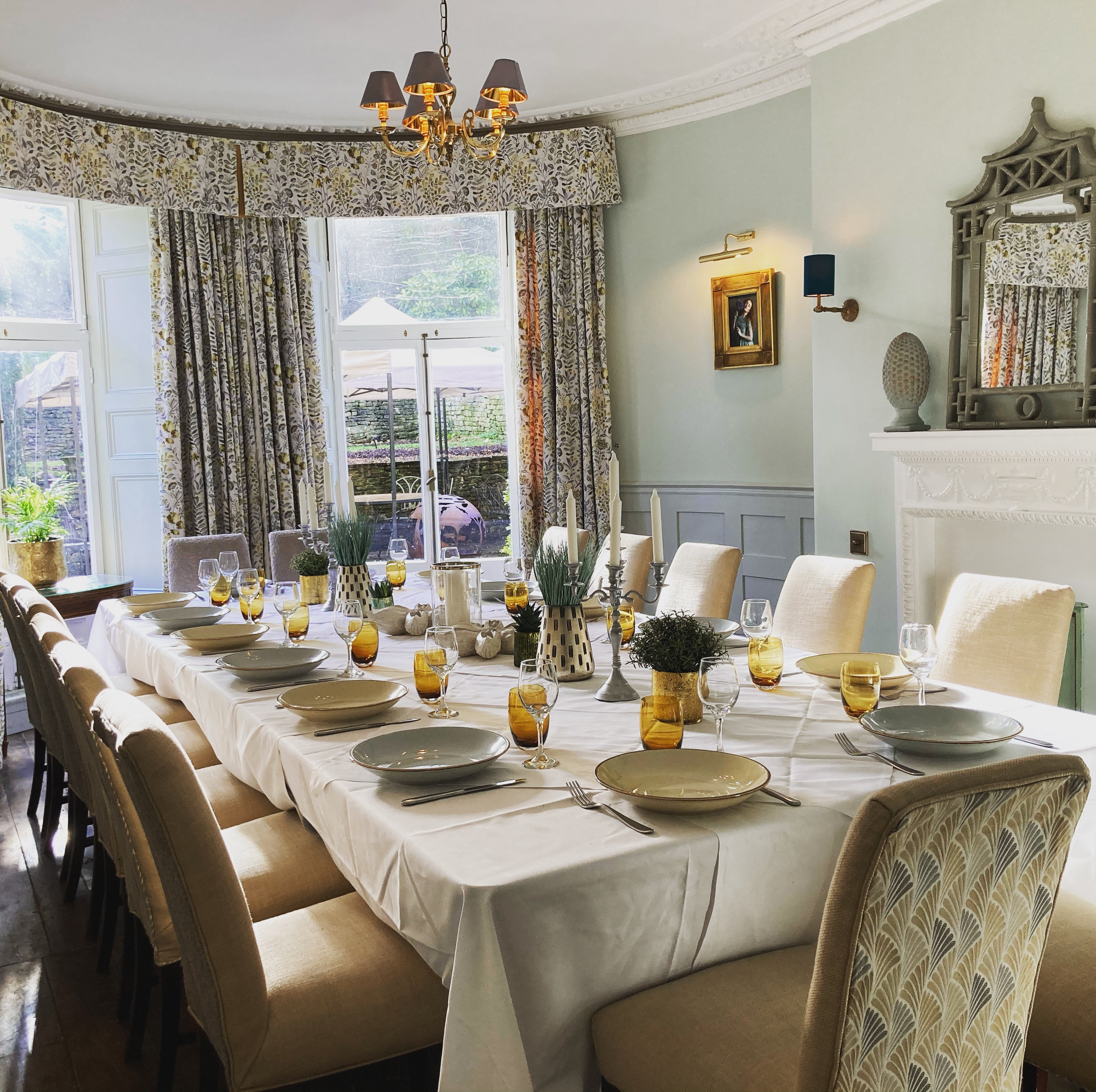 Photo of Burleigh Court Cotswolds, Private Dining Room