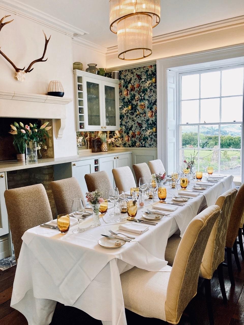 Photo of Burleigh Court Cotswolds, Private Dining Room