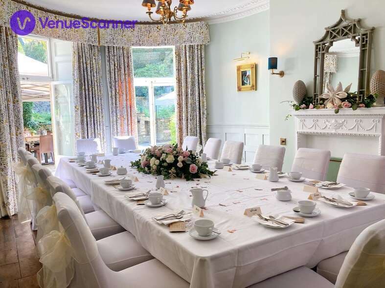 The Wedding Room And Terrace, Burleigh Court Cotswolds photo #2
