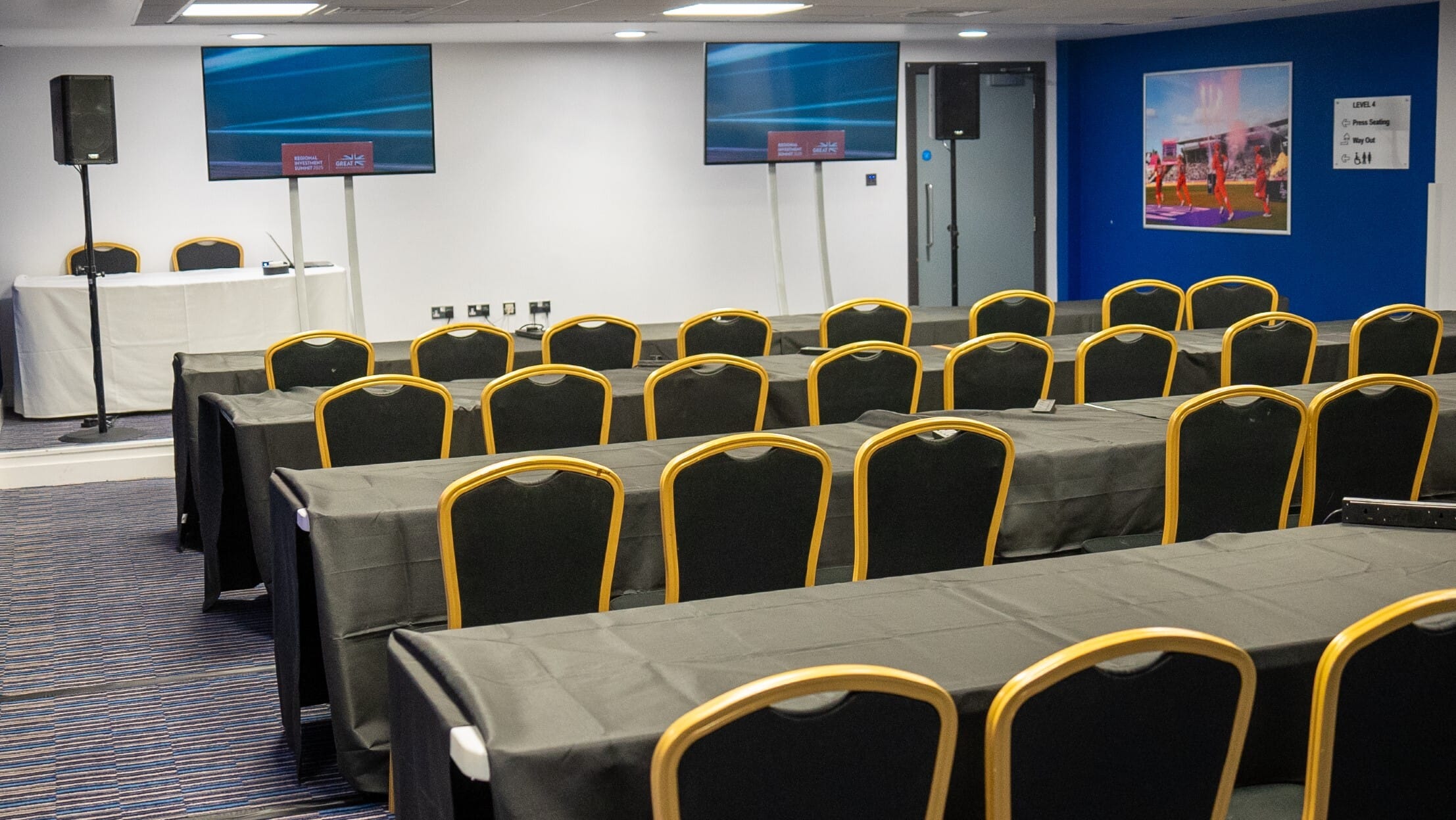 Photo of Edgbaston Stadium, Press Lounge