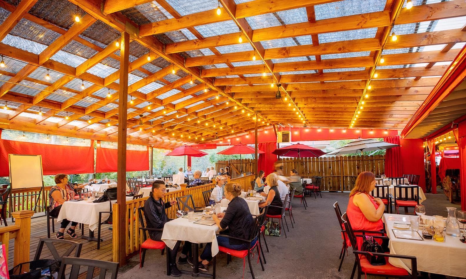 Covered Middle Patio, Palermo Italian Restaurant photo #1