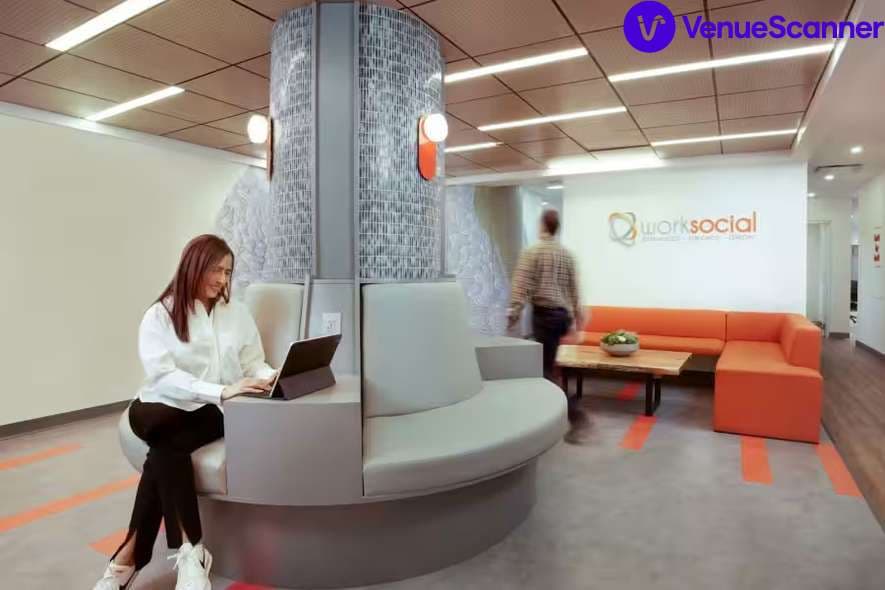 WorkSocial Jersey City, Newport Green: Boardroom photo #3