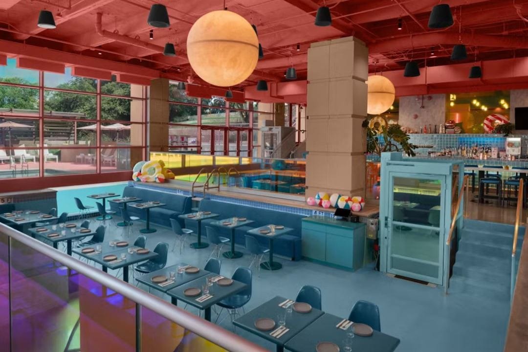 Photo of Swim Club, Sunken Dining Room